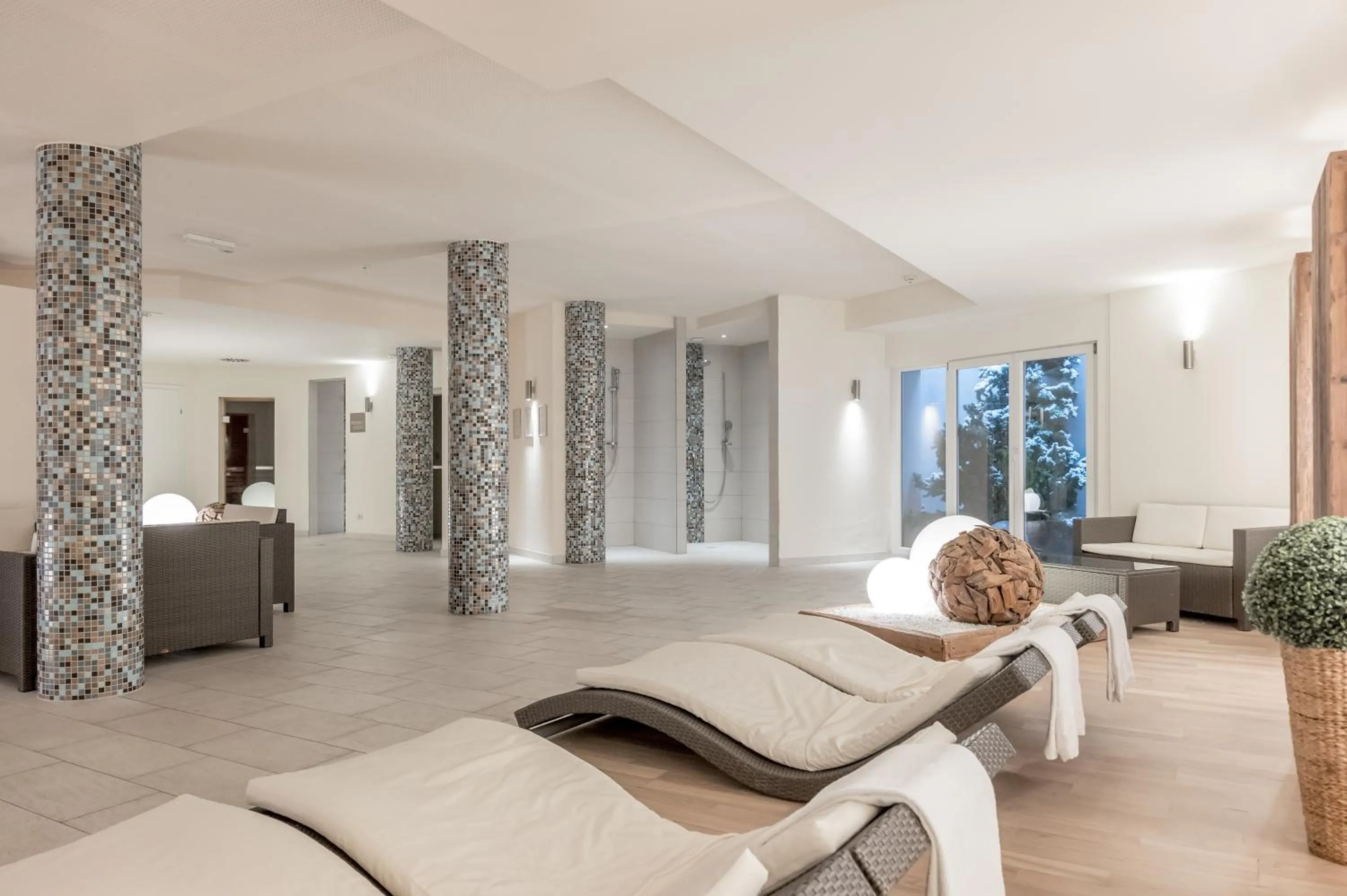 Spa and wellness centre/facilities in Apartment Torri di Seefeld