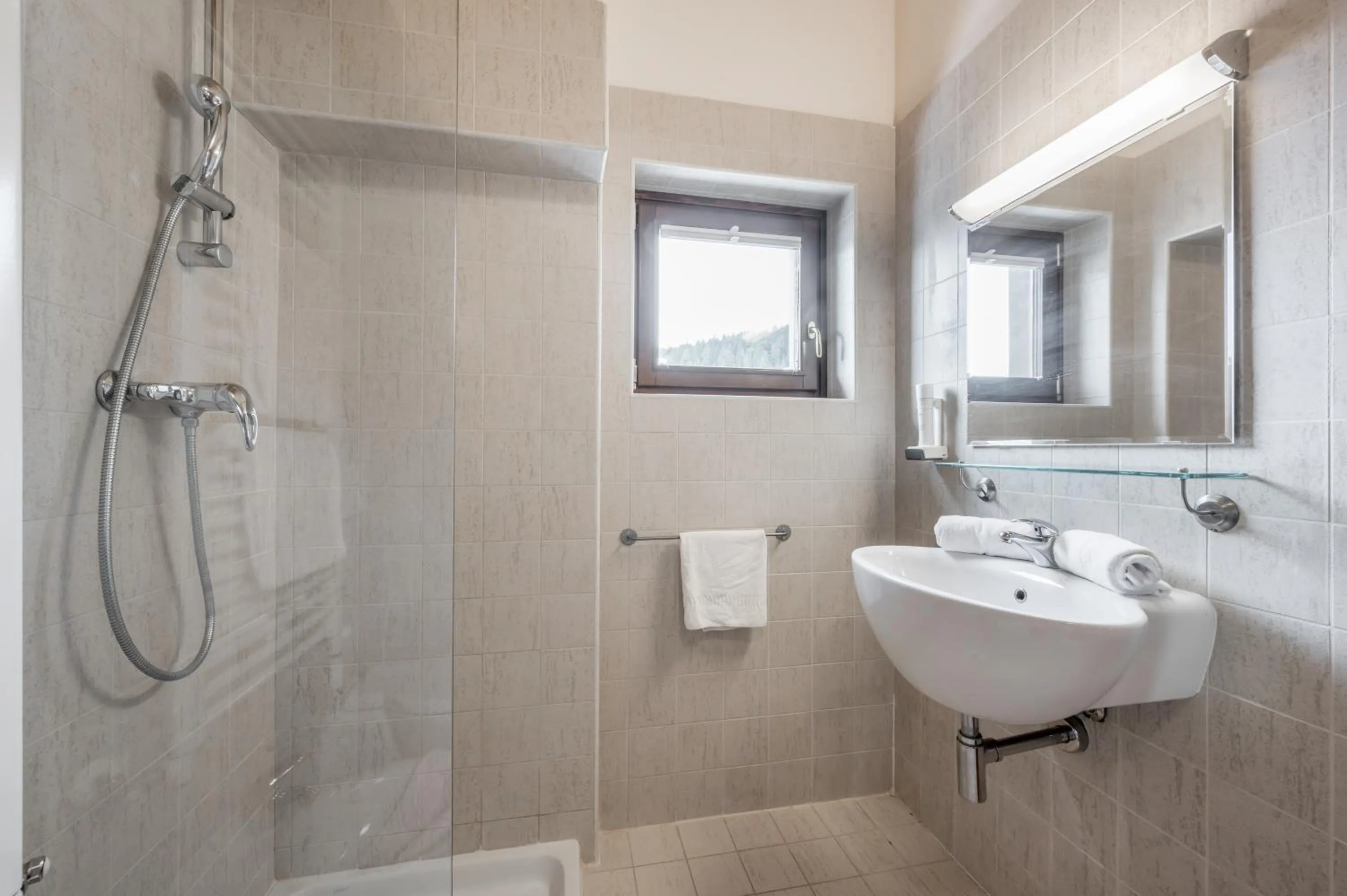 Bathroom in Apartment Torri di Seefeld