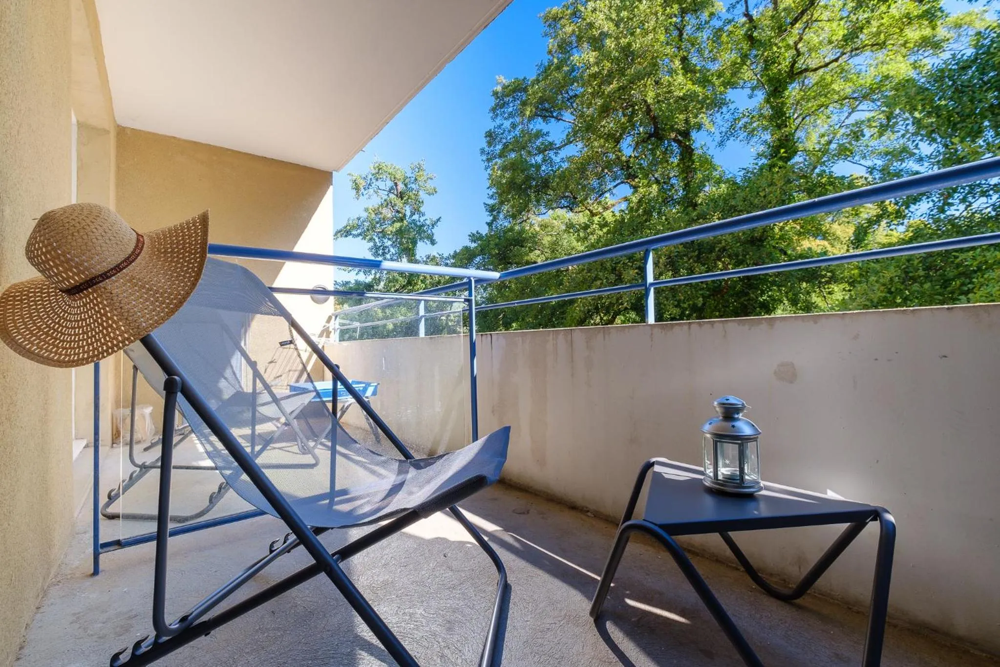 Balcony/Terrace in Residence Des Thermes