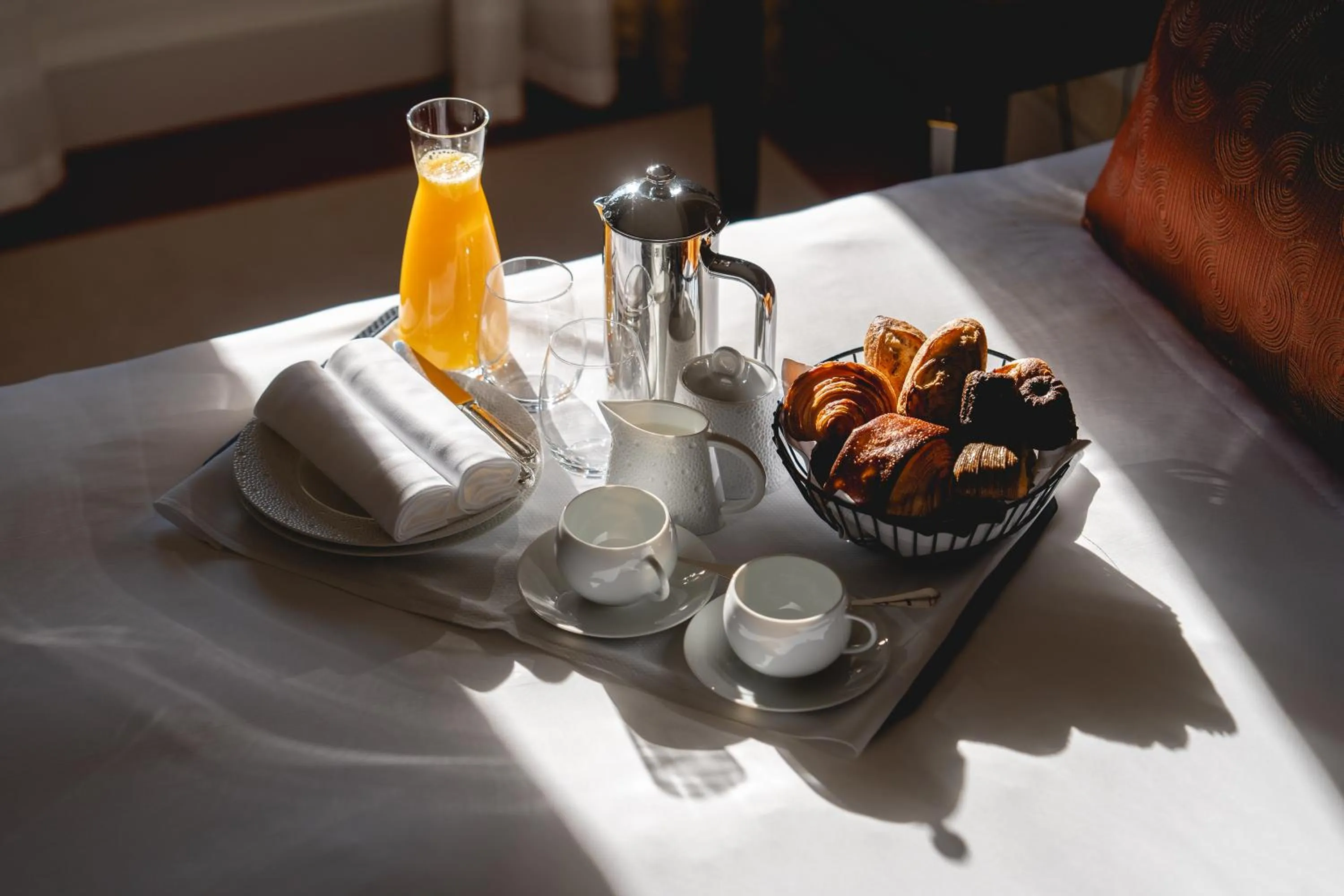 Breakfast in Hôtel de Pavie