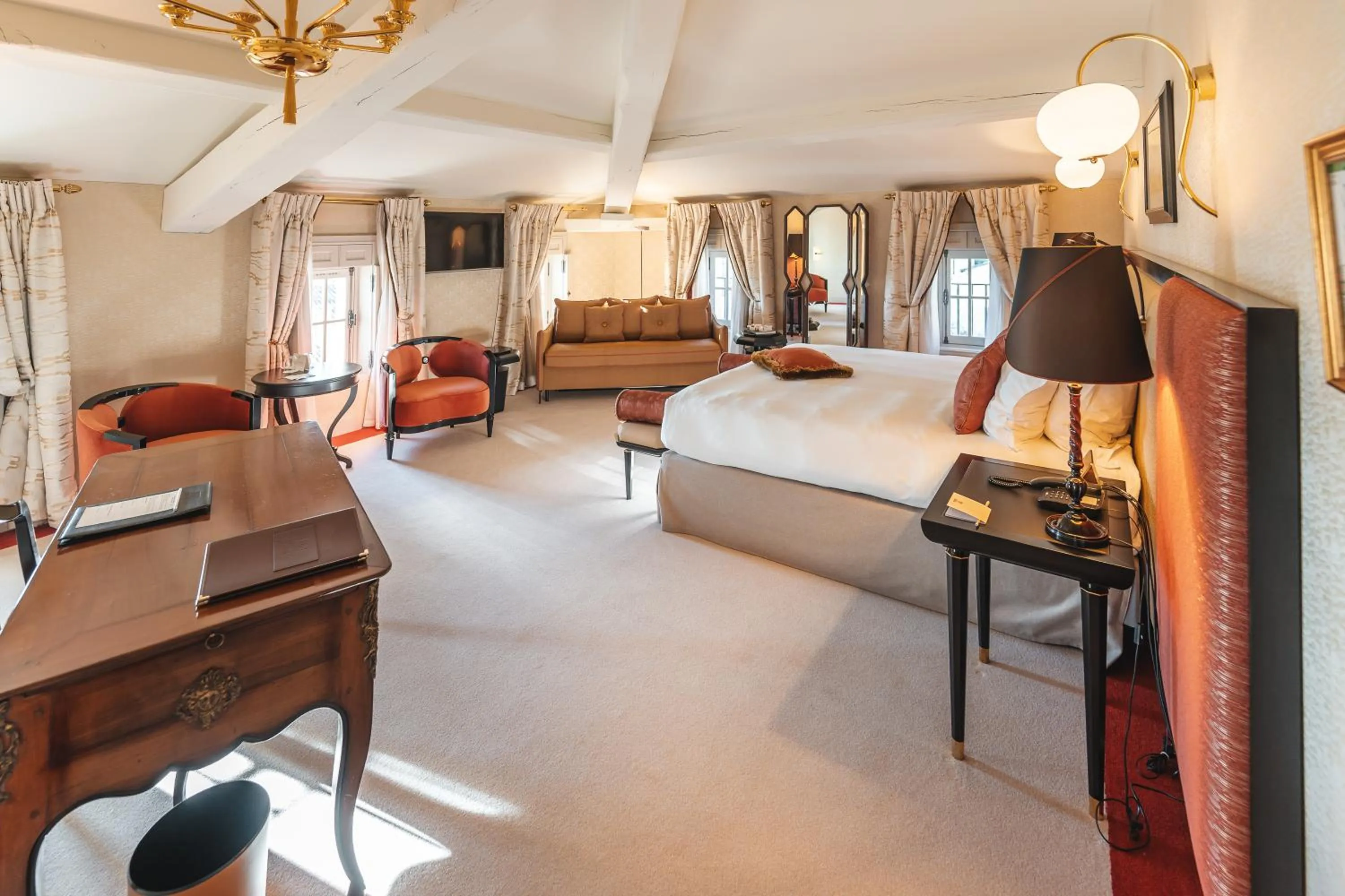 Bedroom, Bed in Hôtel de Pavie