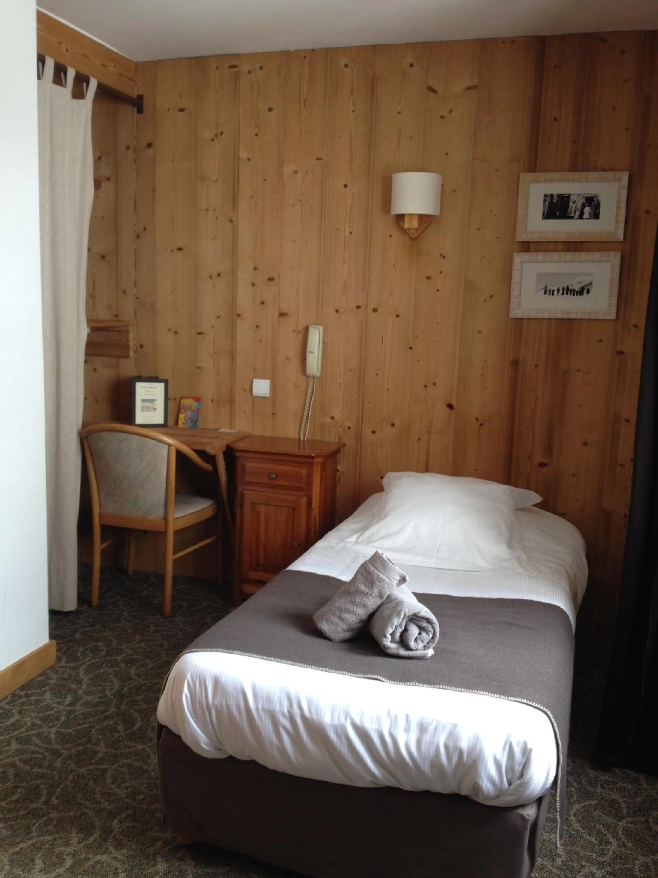 Bed in Hôtel Bellier