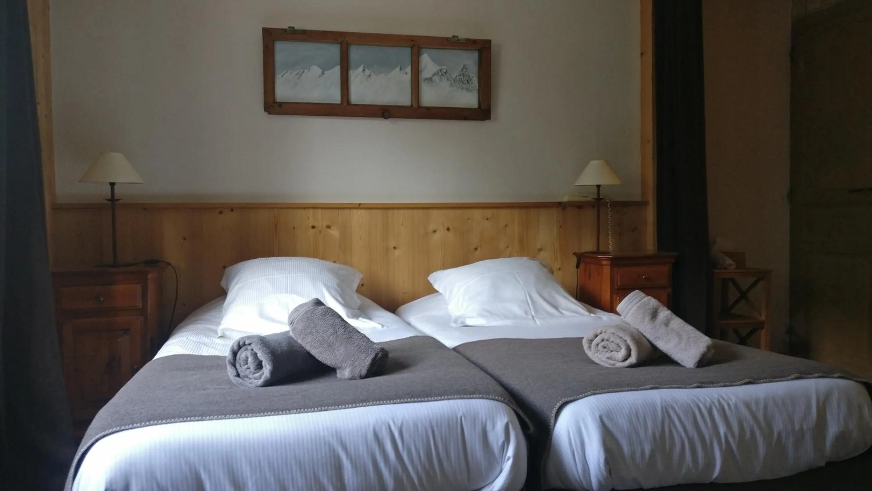 Bed in Hôtel Bellier