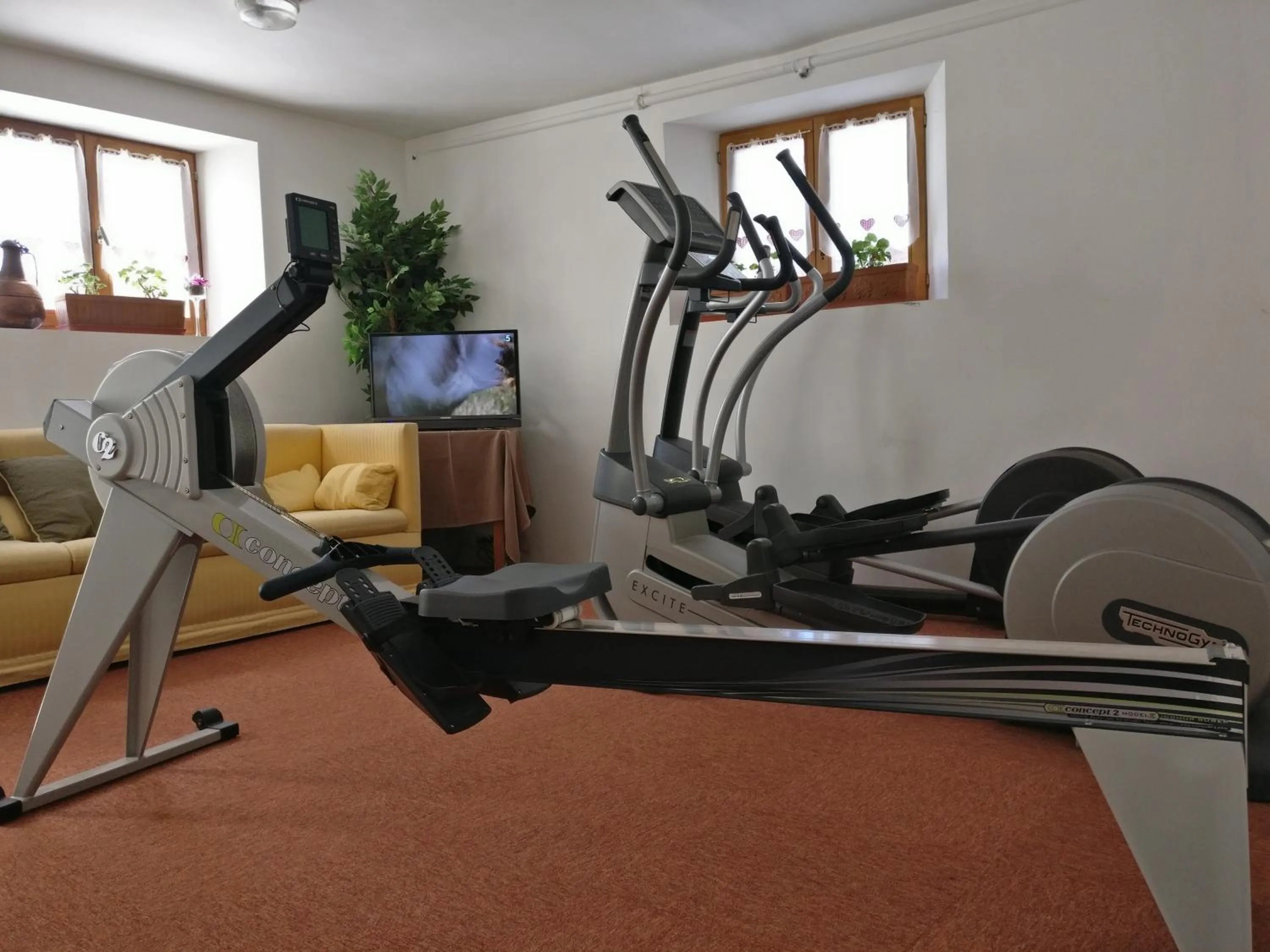 Fitness centre/facilities in Hôtel Bellier