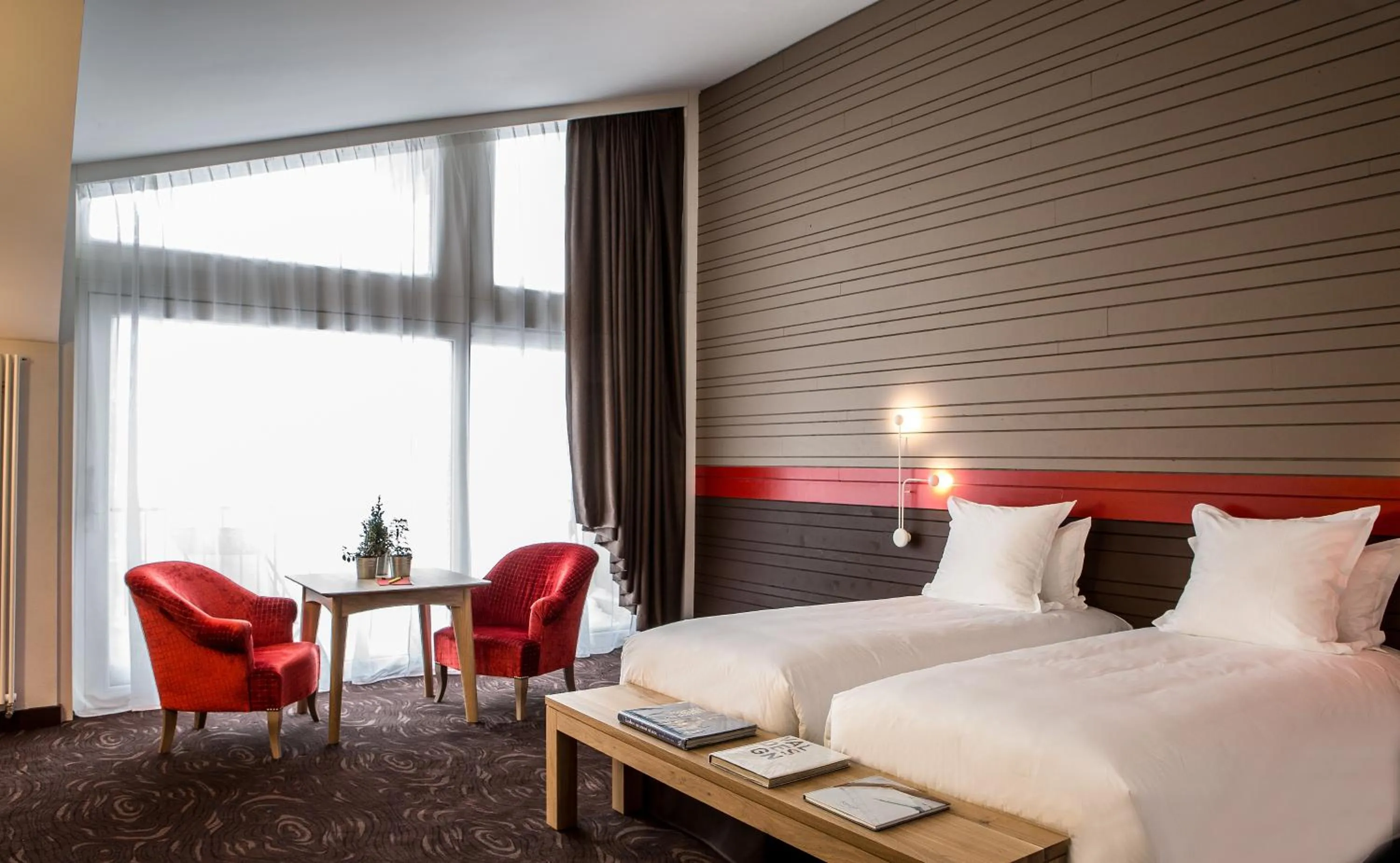 Bedroom, Bed in Hotel Ormelune