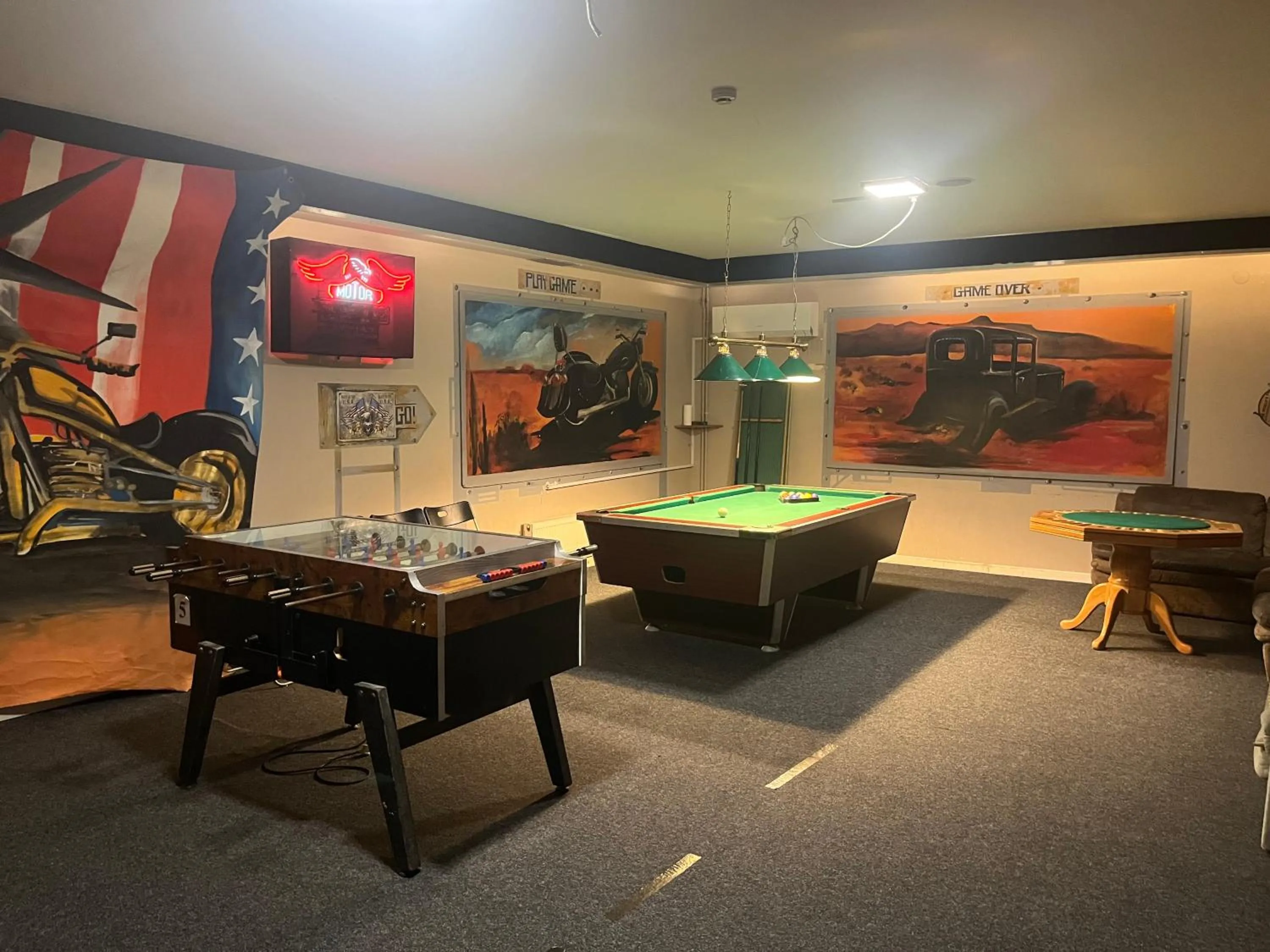 Billiard in Pollushof Panzió és Étterem