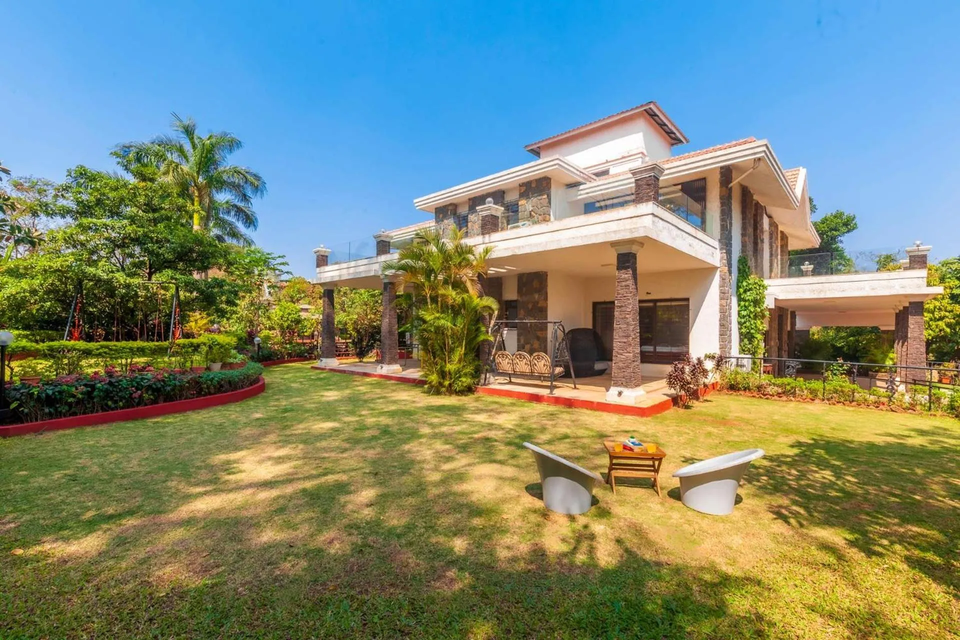 StayVista's Valencia Villa with Gazebo and Indoor Games