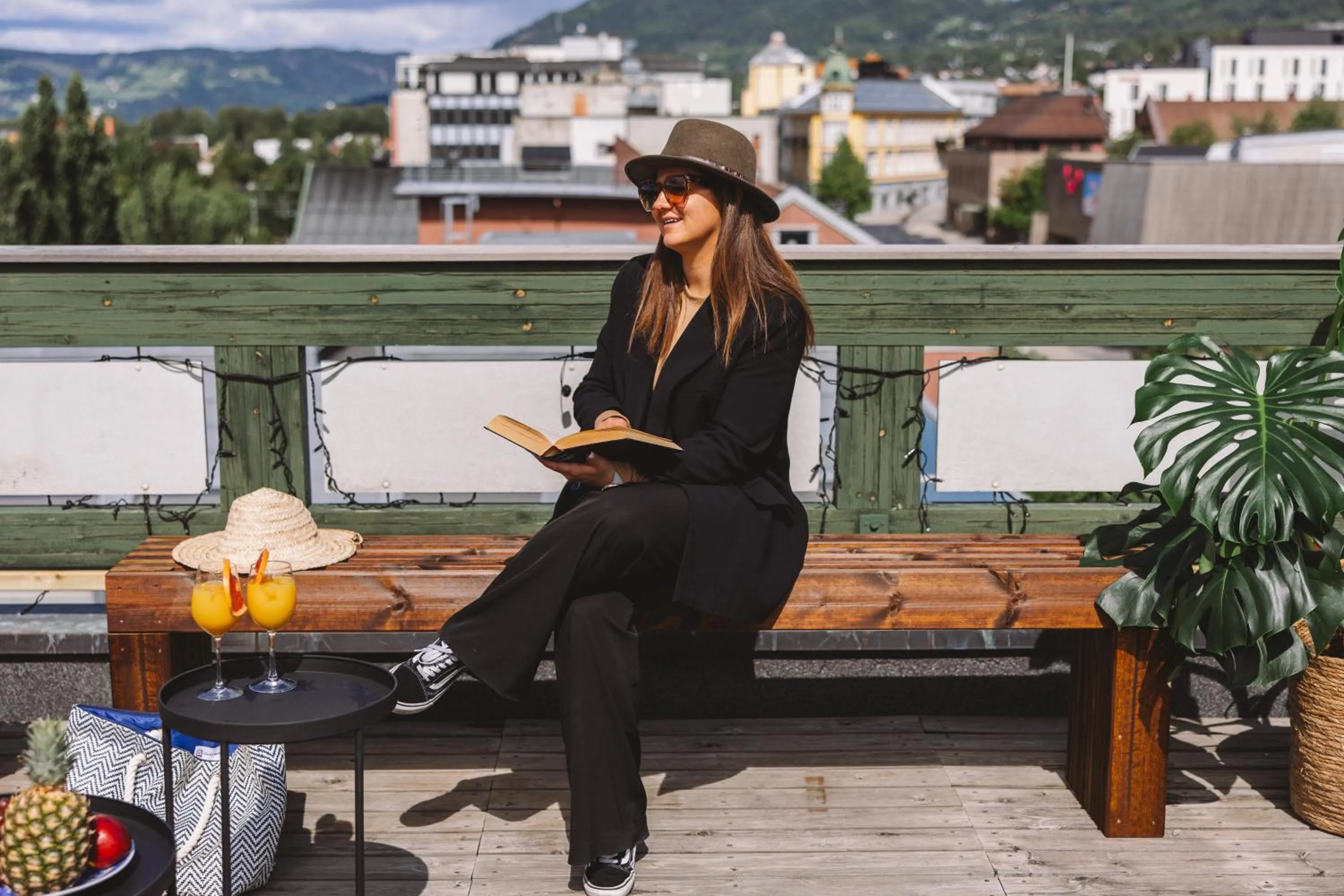 Balcony/Terrace in Hotel Breiseth