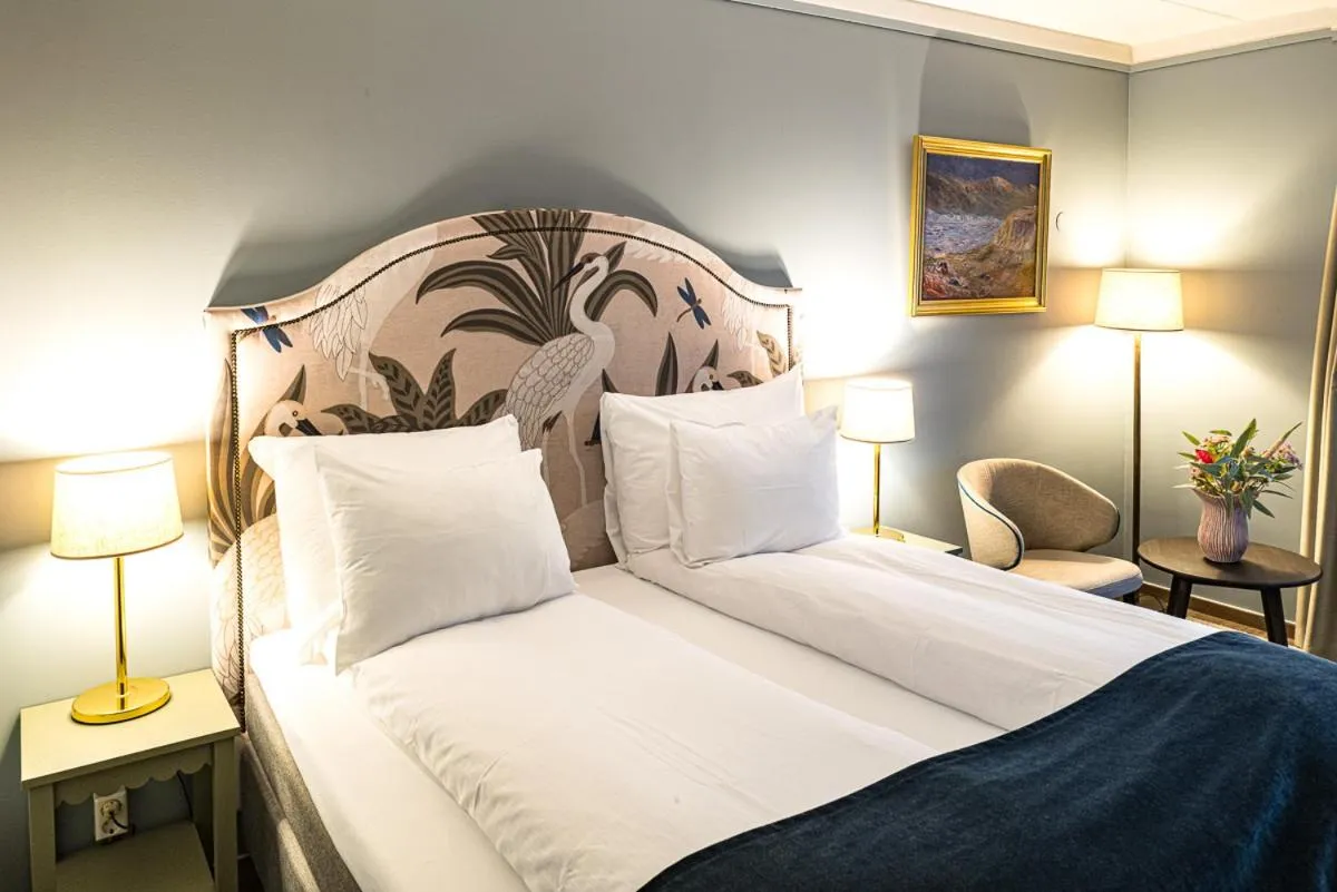 Bed in Hotel Breiseth