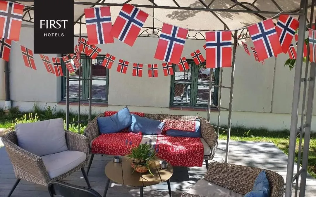 Garden in Hotel Breiseth