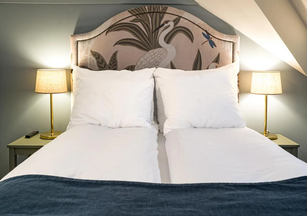 Bed in Hotel Breiseth