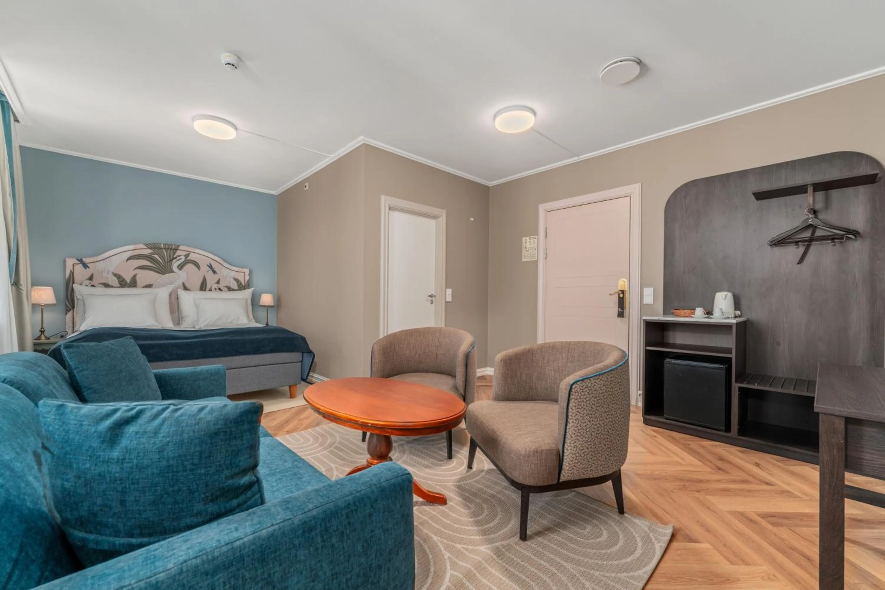 Seating area in Hotel Breiseth