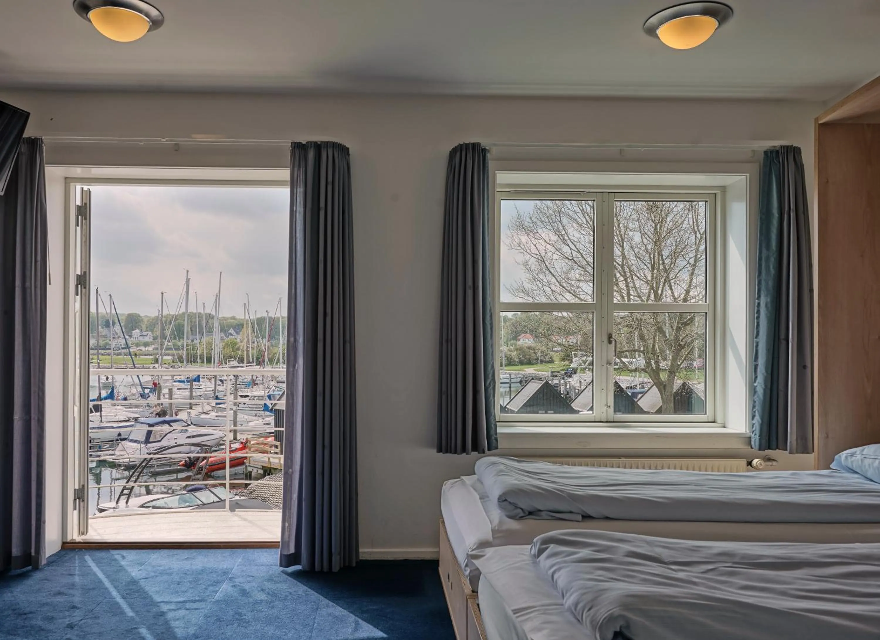 Sea view, Bed in BB-Hotel Aarhus Havnehotellet