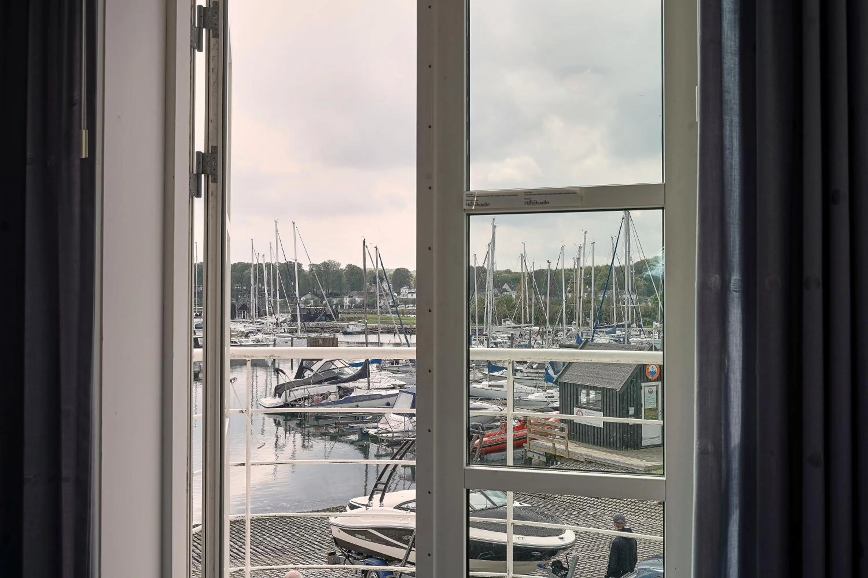 Sea view in BB-Hotel Aarhus Havnehotellet