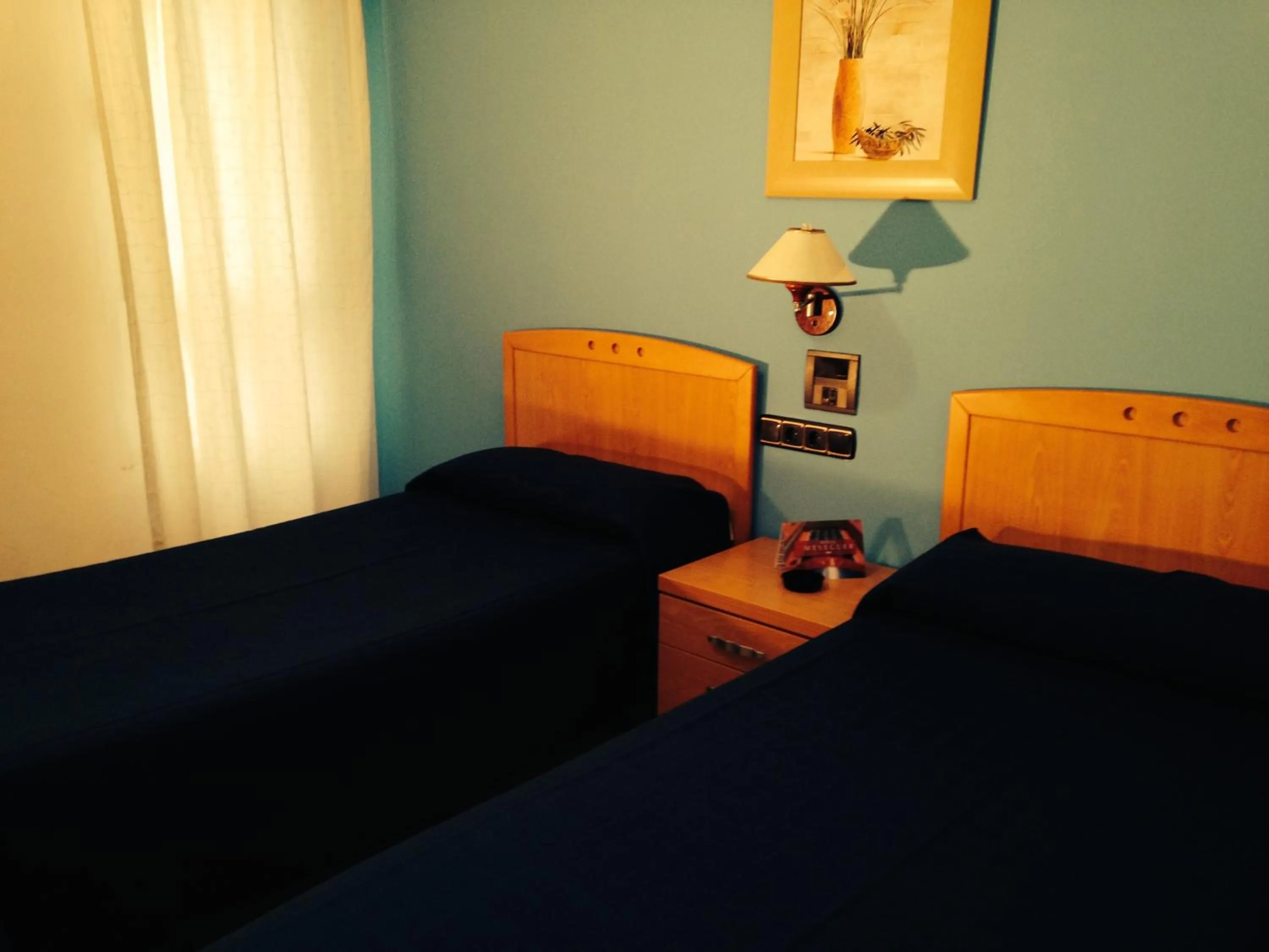 Bedroom, Bed in Hostal Meseguer