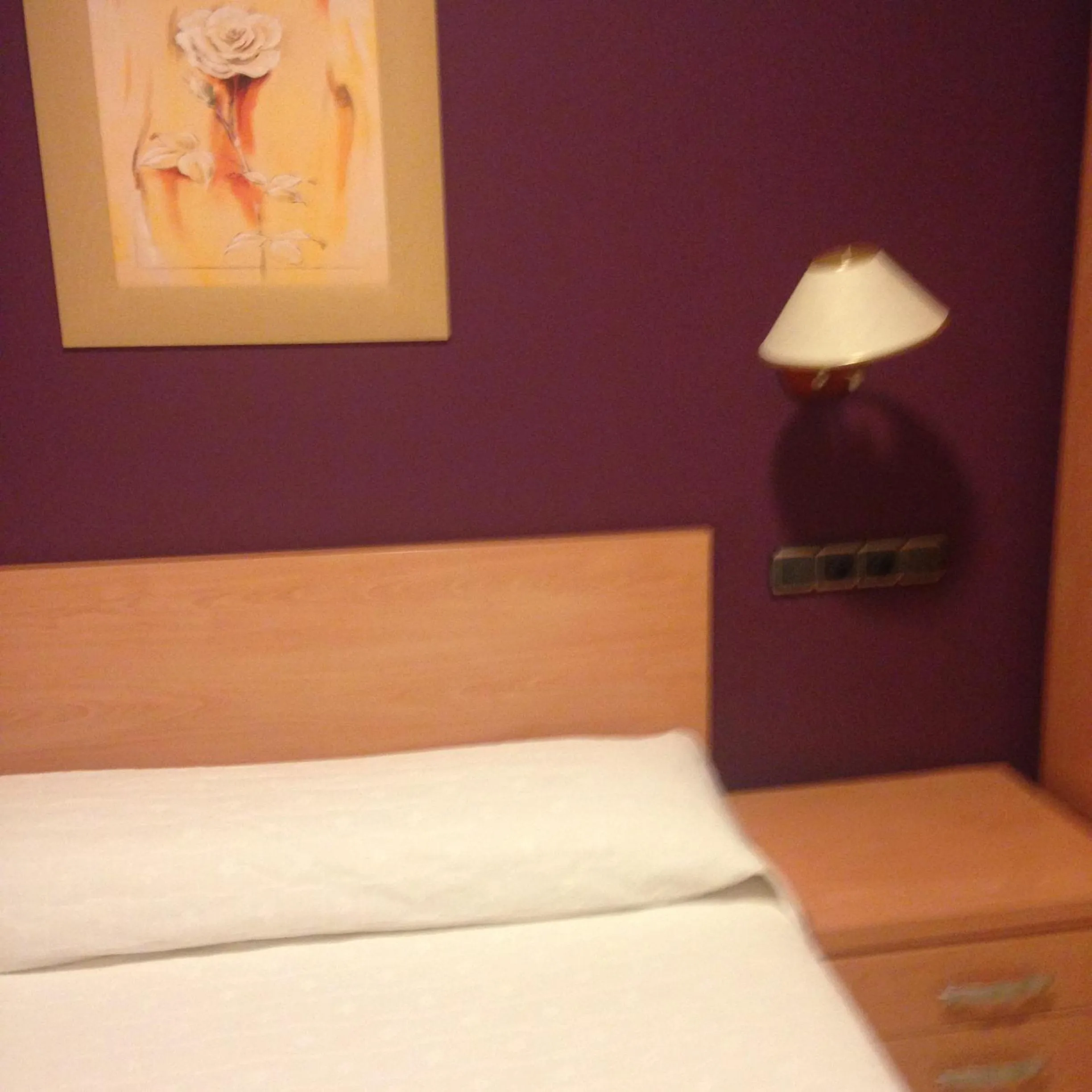 Bed in Hostal Meseguer