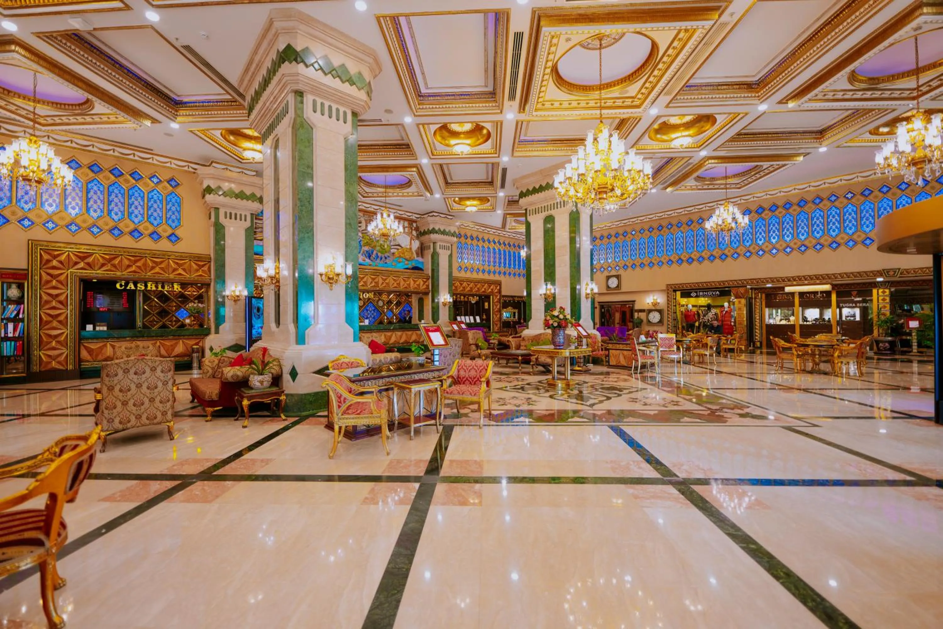 Lobby or reception in Club Hotel Sera