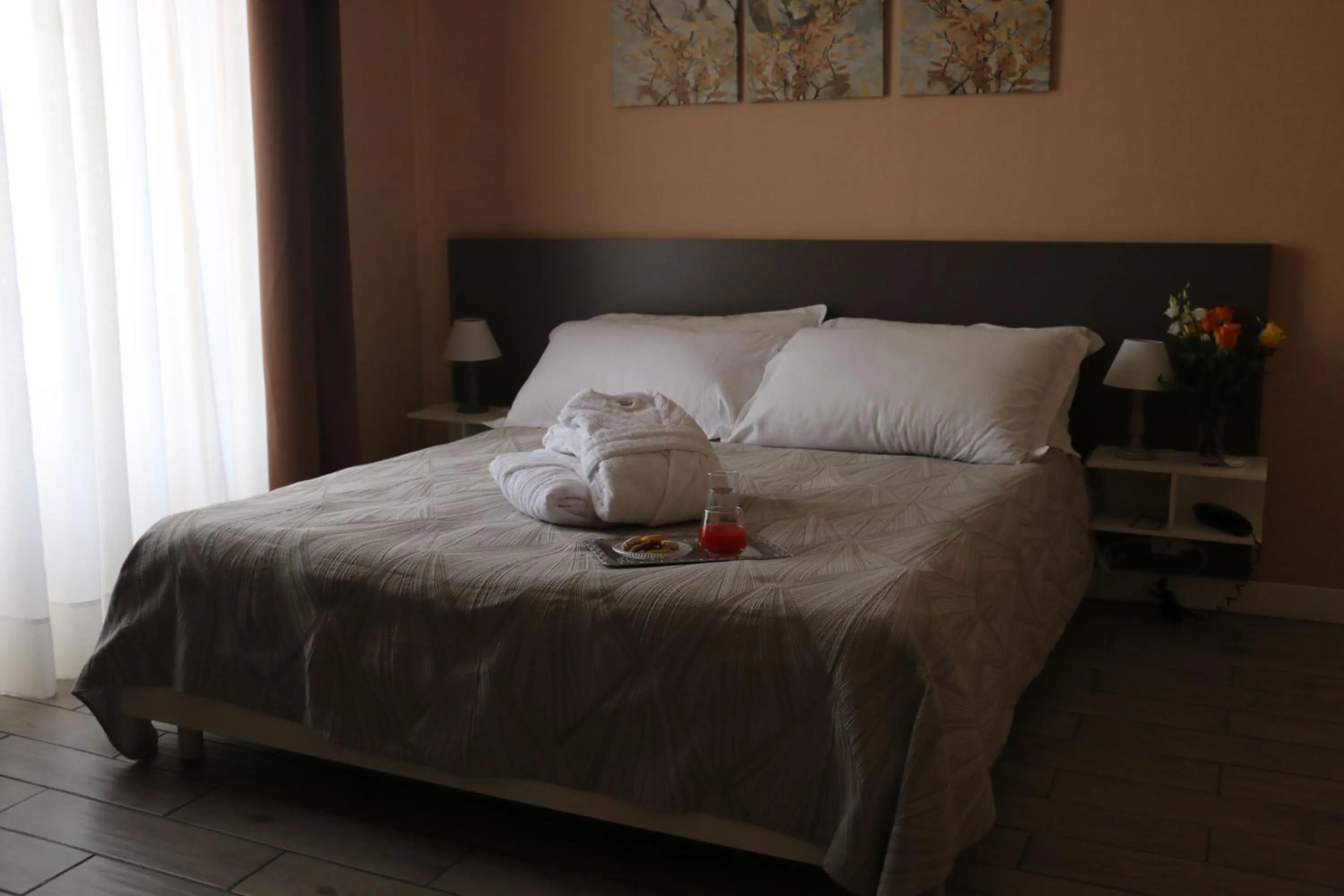 Bed in Hotel Regina Margherita