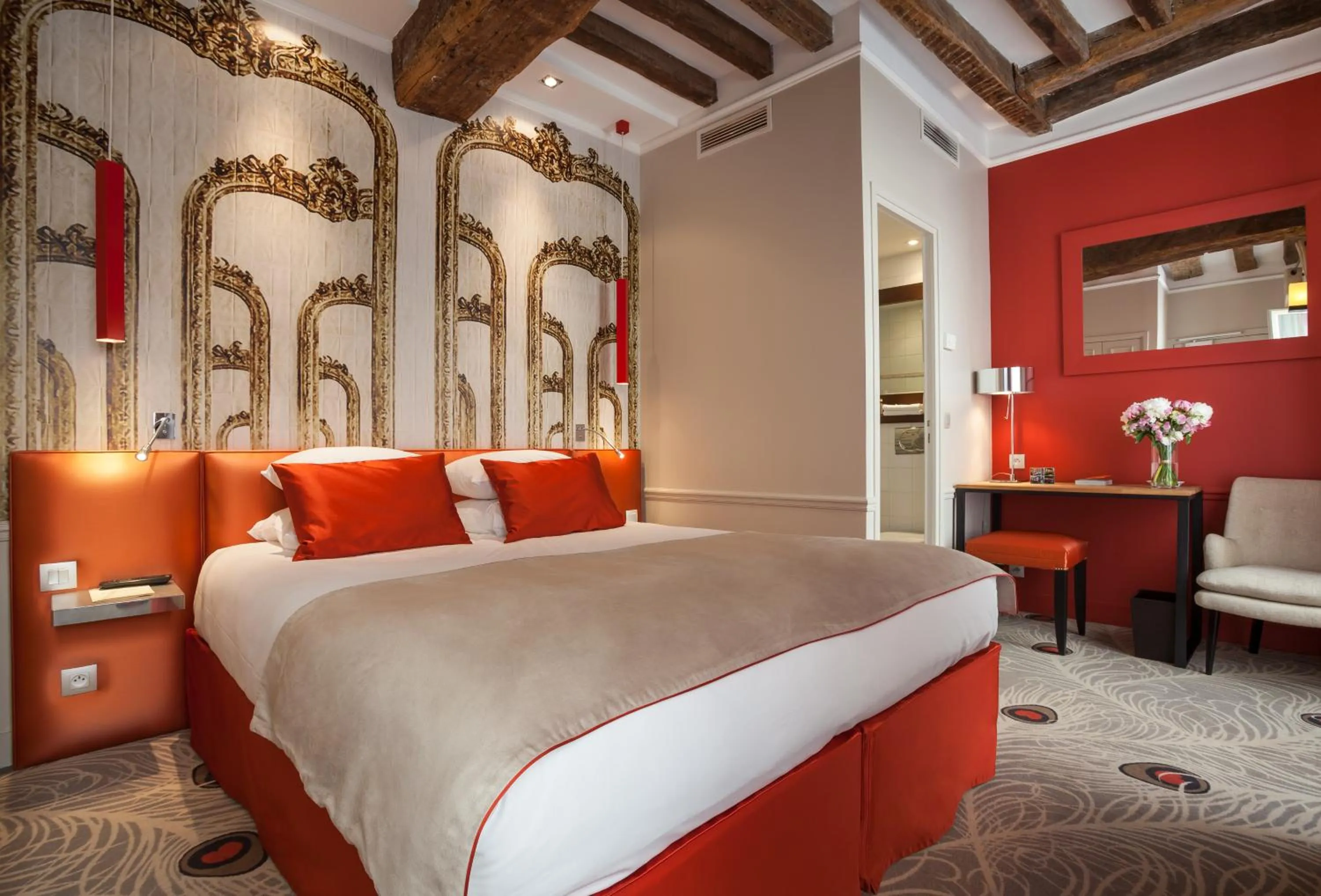 Bedroom, Bed in Le Clos Medicis