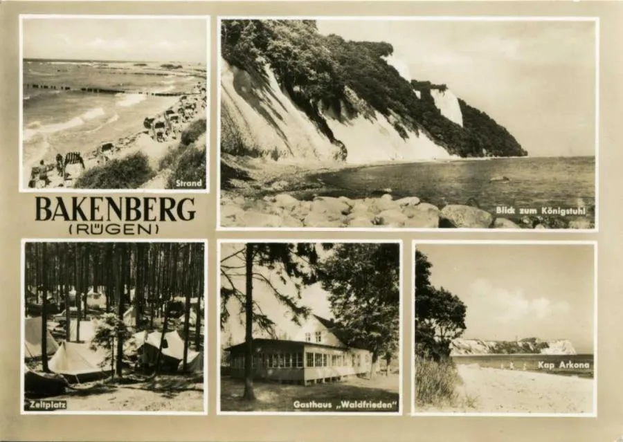 DDR Bungalow direkt am Strand auf Rügen