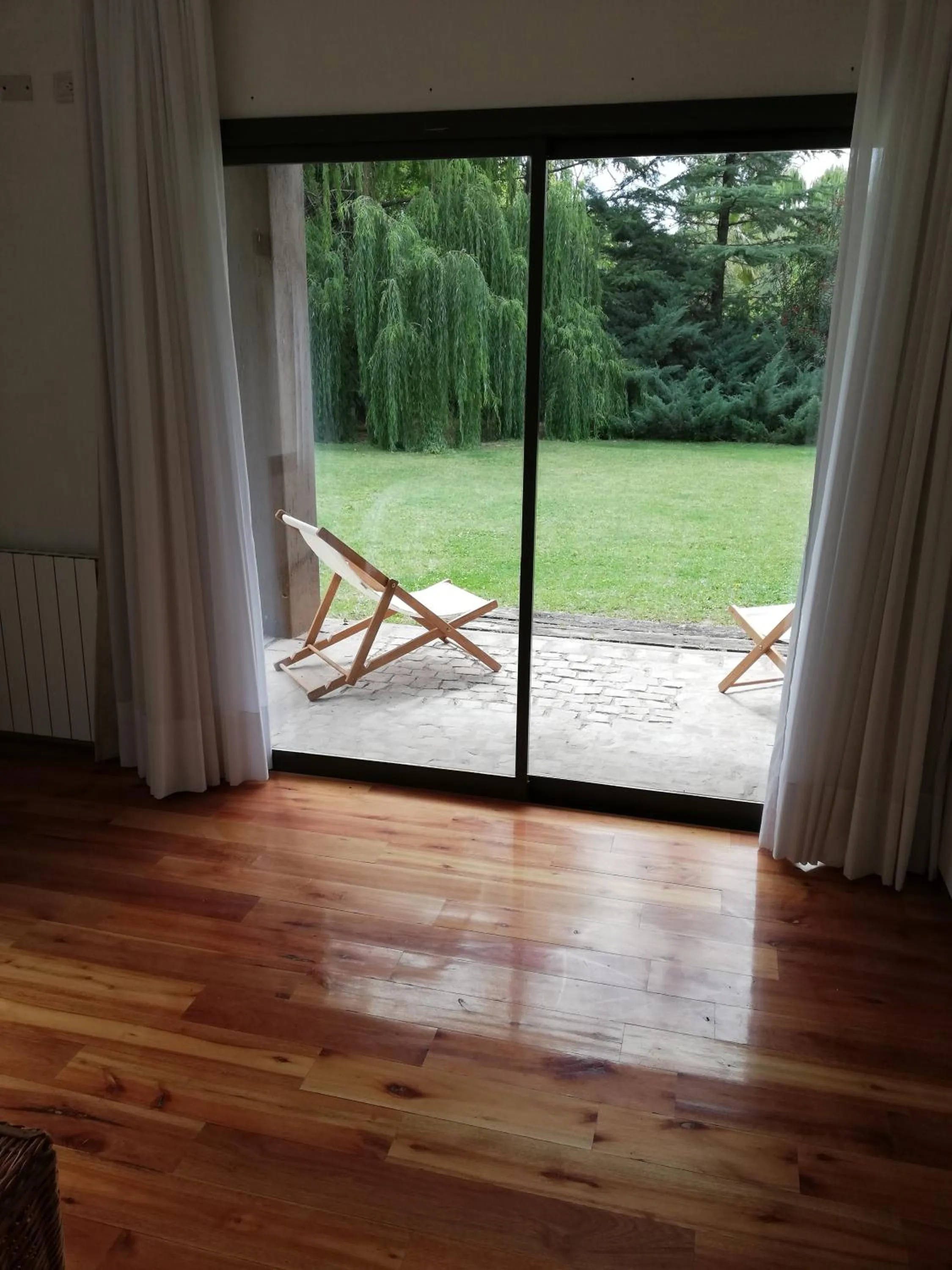 Garden view in Casa Lopez