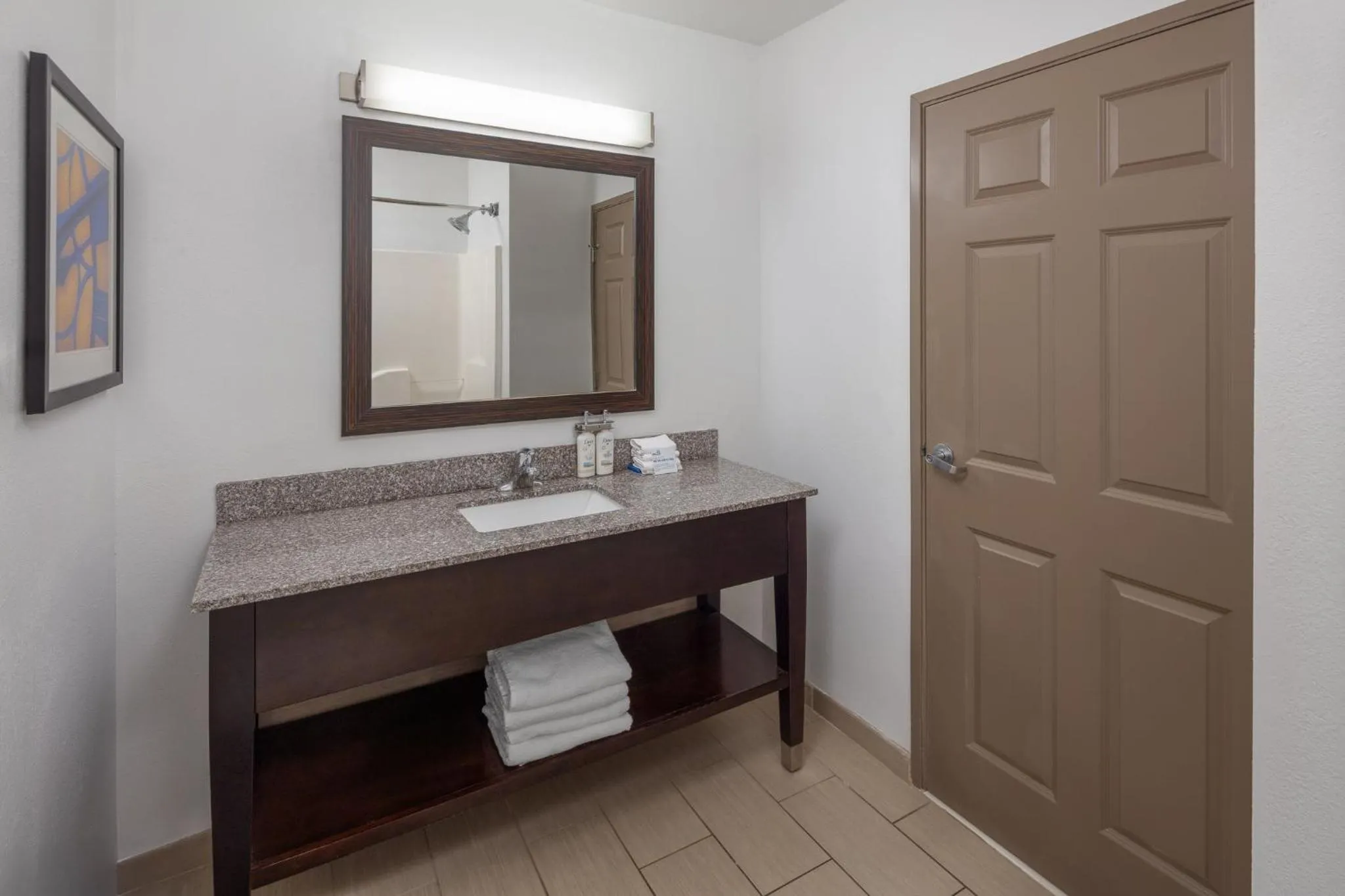 Bathroom in Holiday Inn Express Hotel & Suites St. Louis West-O'Fallon by IHG