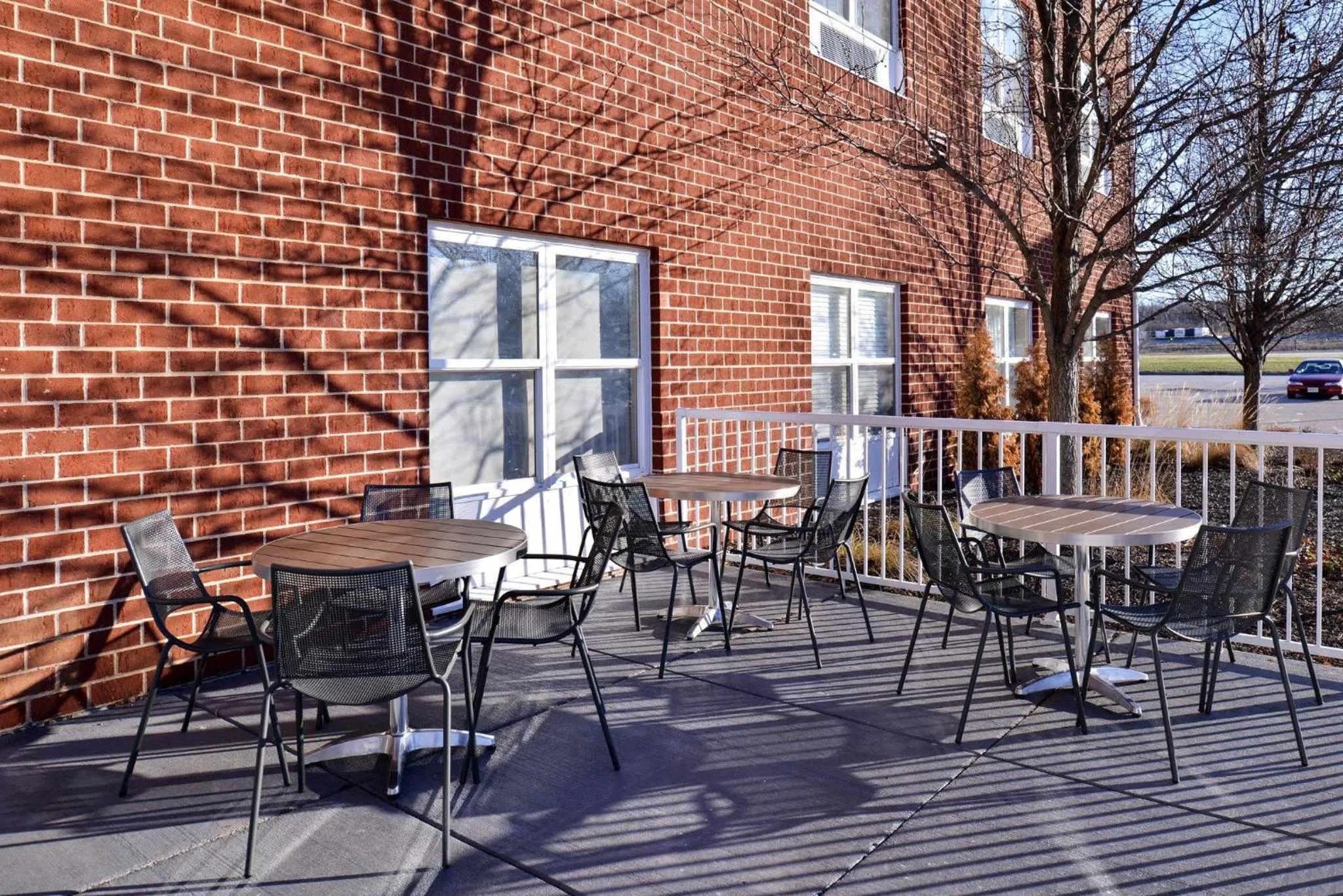 Patio in Holiday Inn Express Hotel & Suites St. Louis West-O'Fallon by IHG