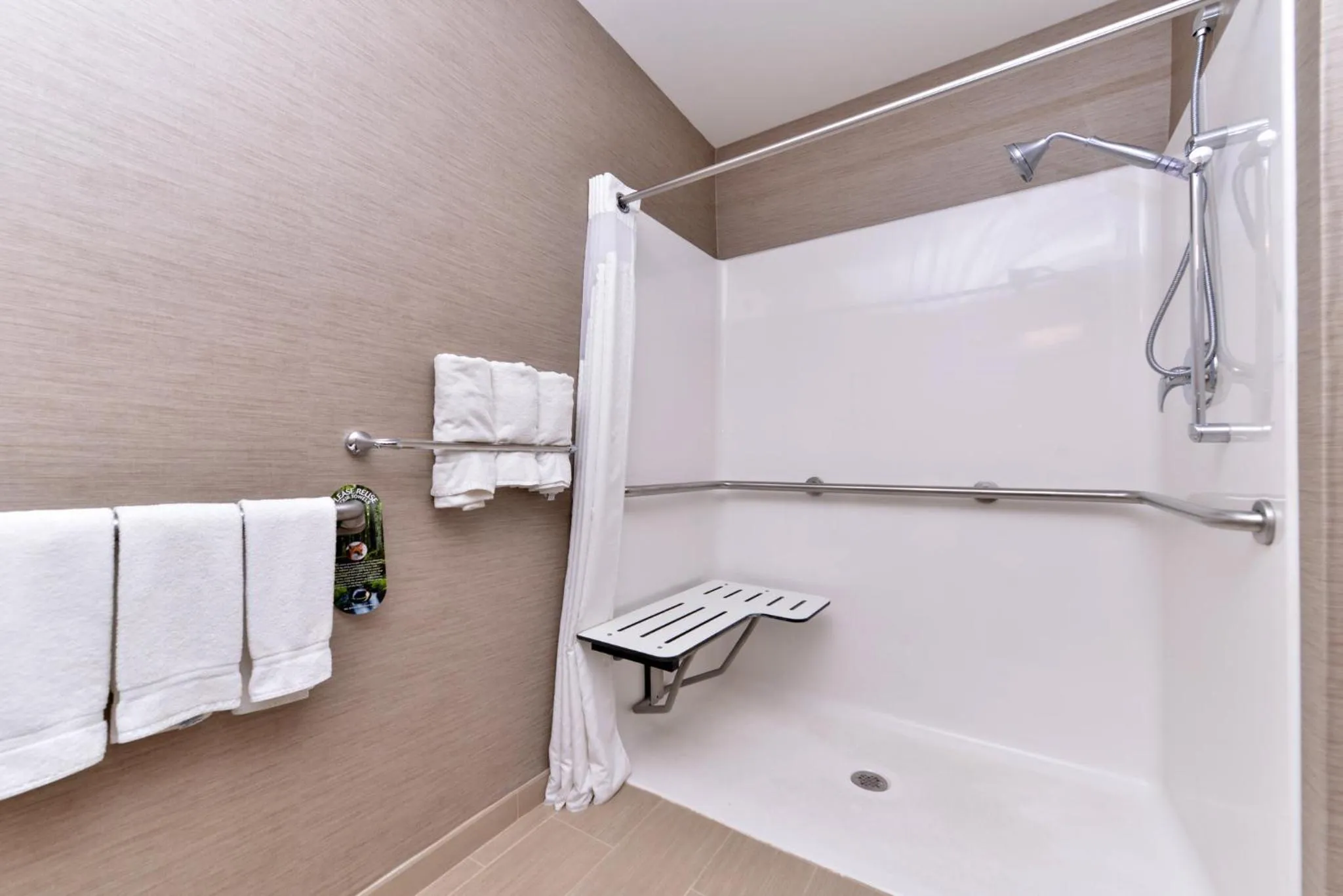 Bathroom in Holiday Inn Express Hotel & Suites St. Louis West-O'Fallon by IHG
