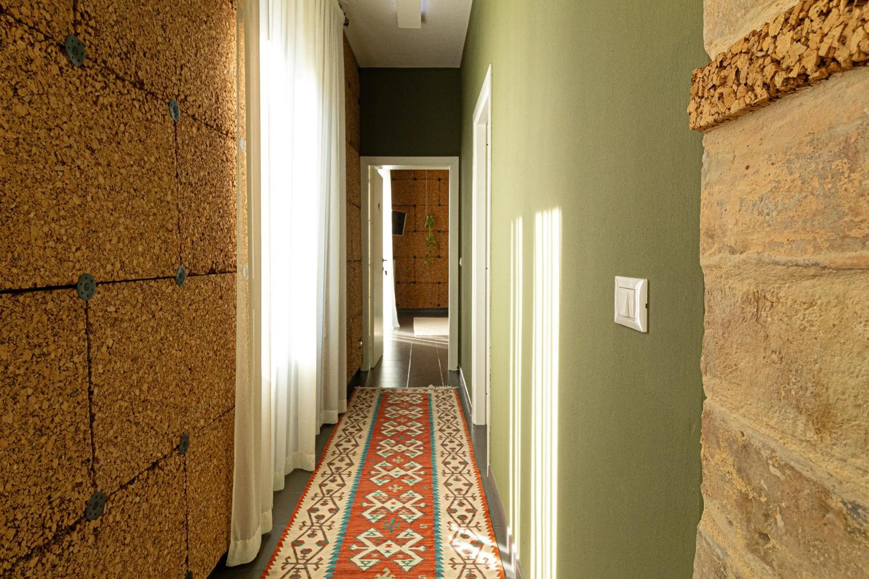 Facade/entrance, Bed in Lotus House