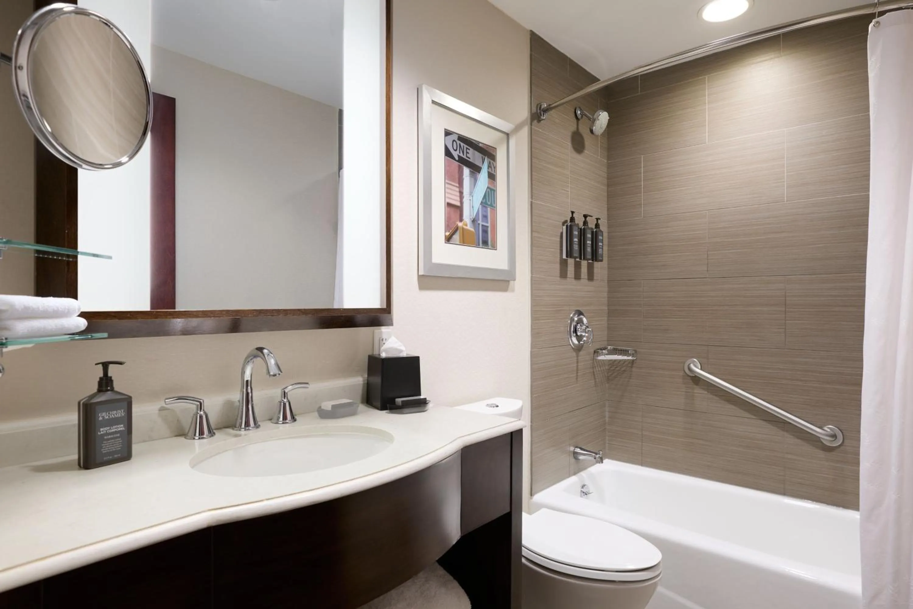 Bathroom in Sheraton Brooklyn New York