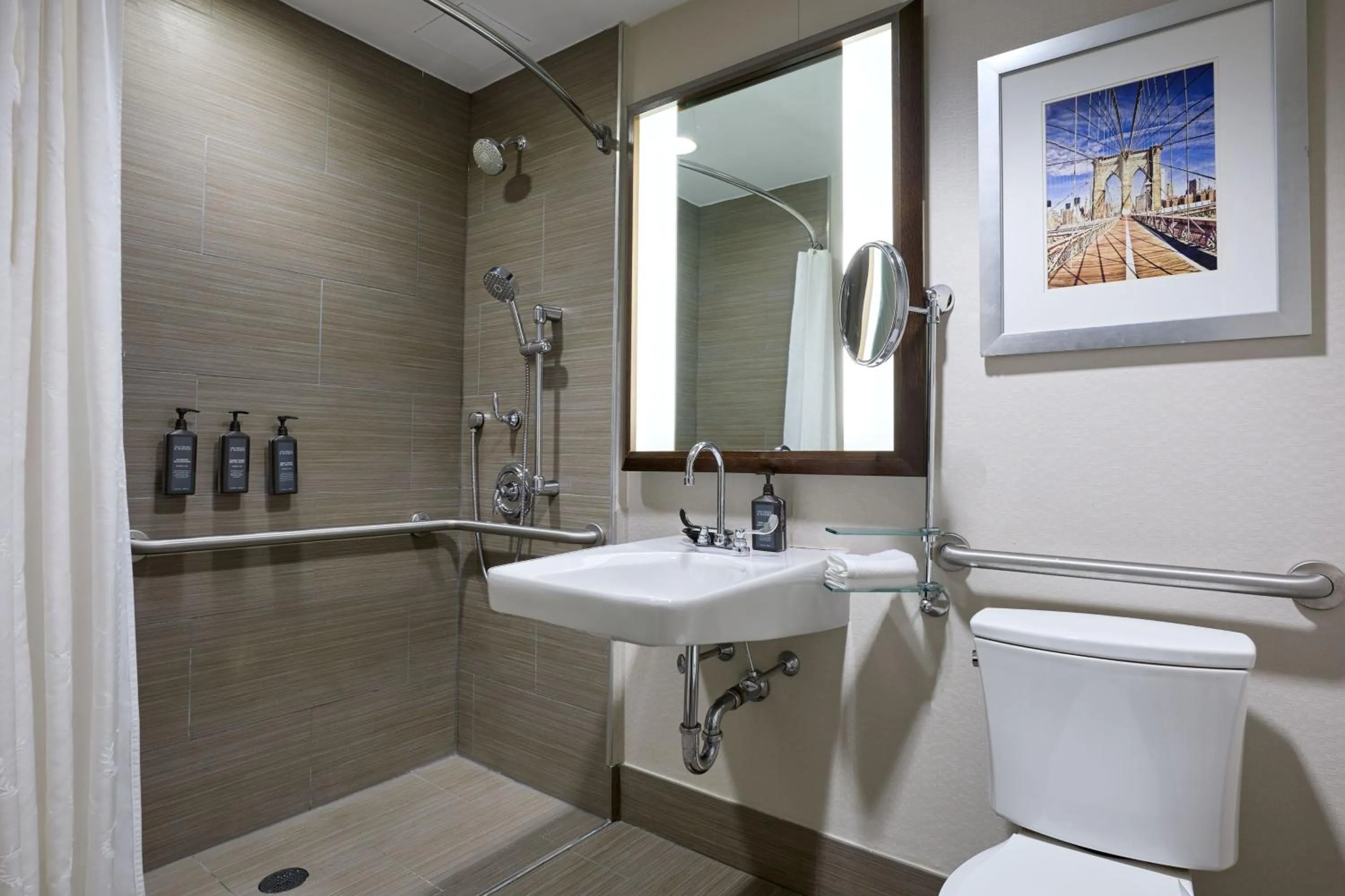 Bathroom in Sheraton Brooklyn New York