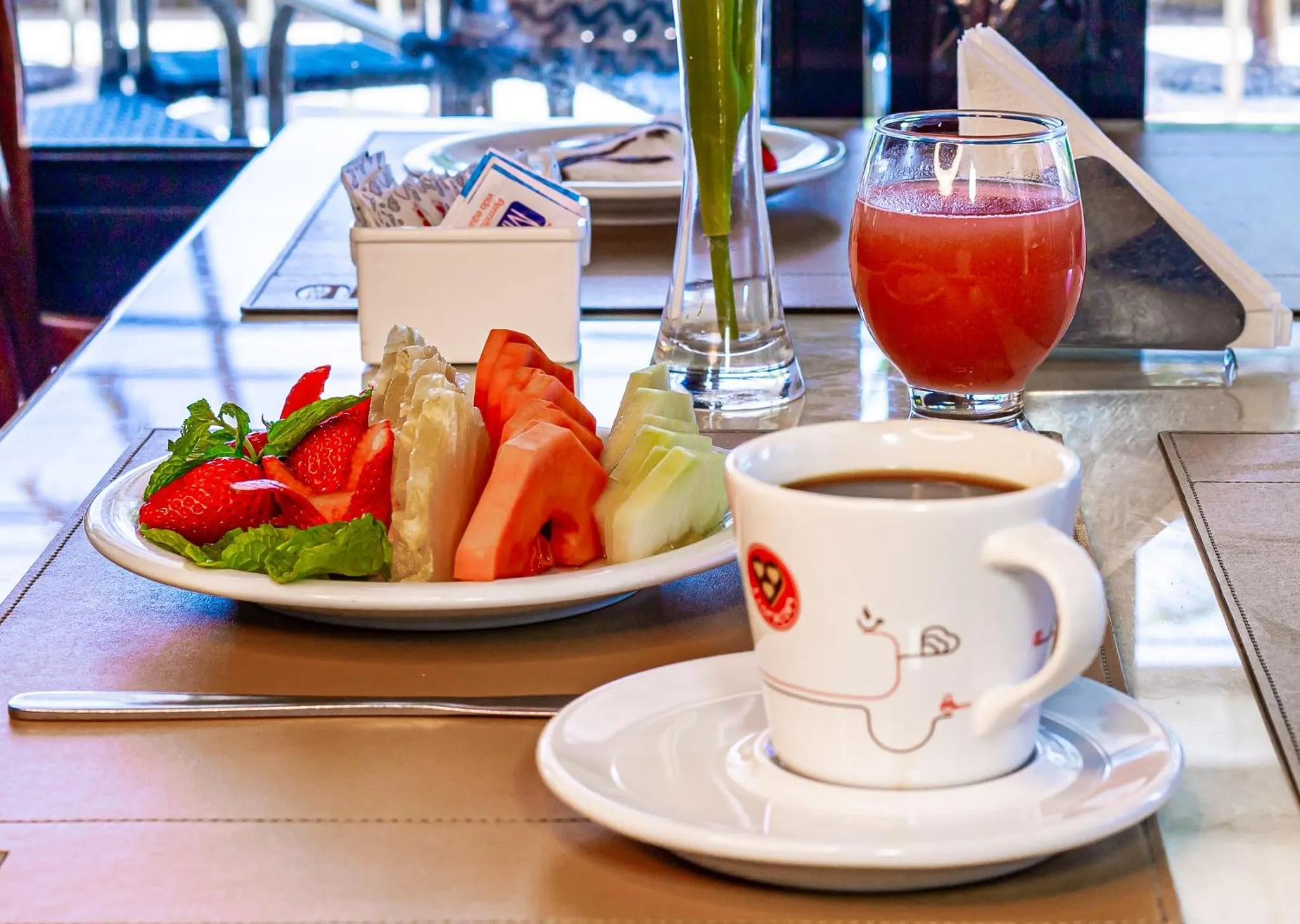 Breakfast in Littoral Hotel