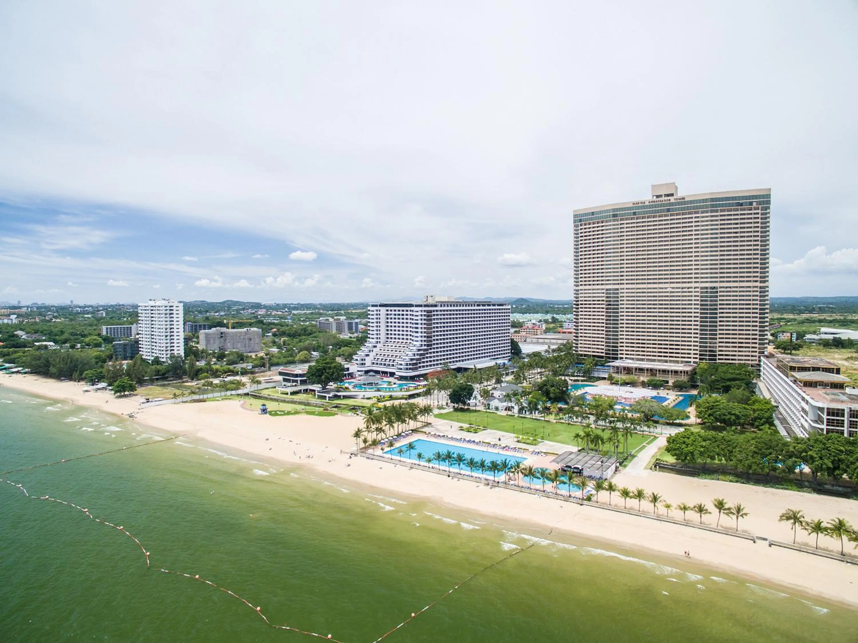 Bird's eye view in Ambassador City Jomtien Ocean Wing - SHA Plus