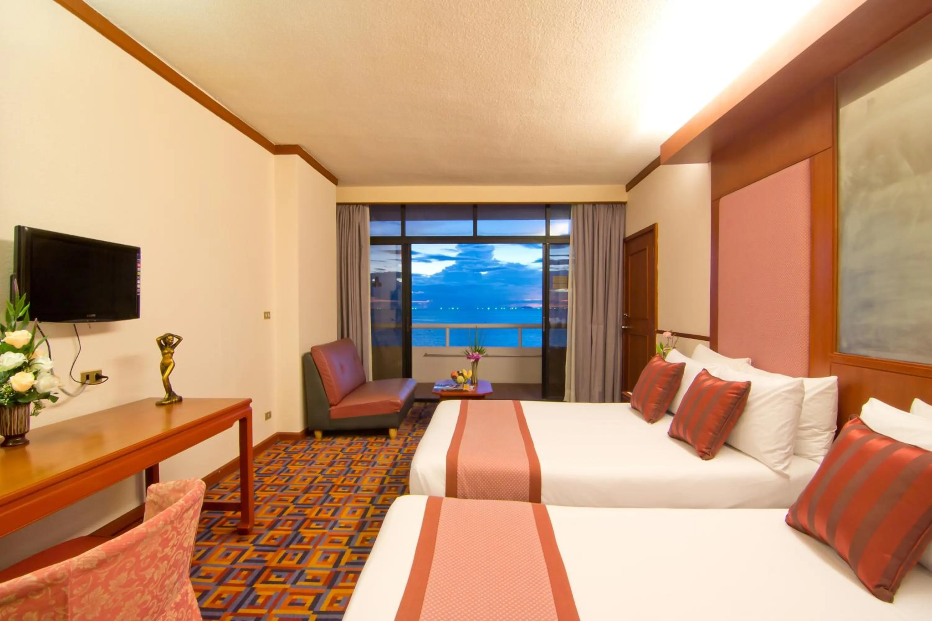 Bedroom in Ambassador City Jomtien Ocean Wing - SHA Plus