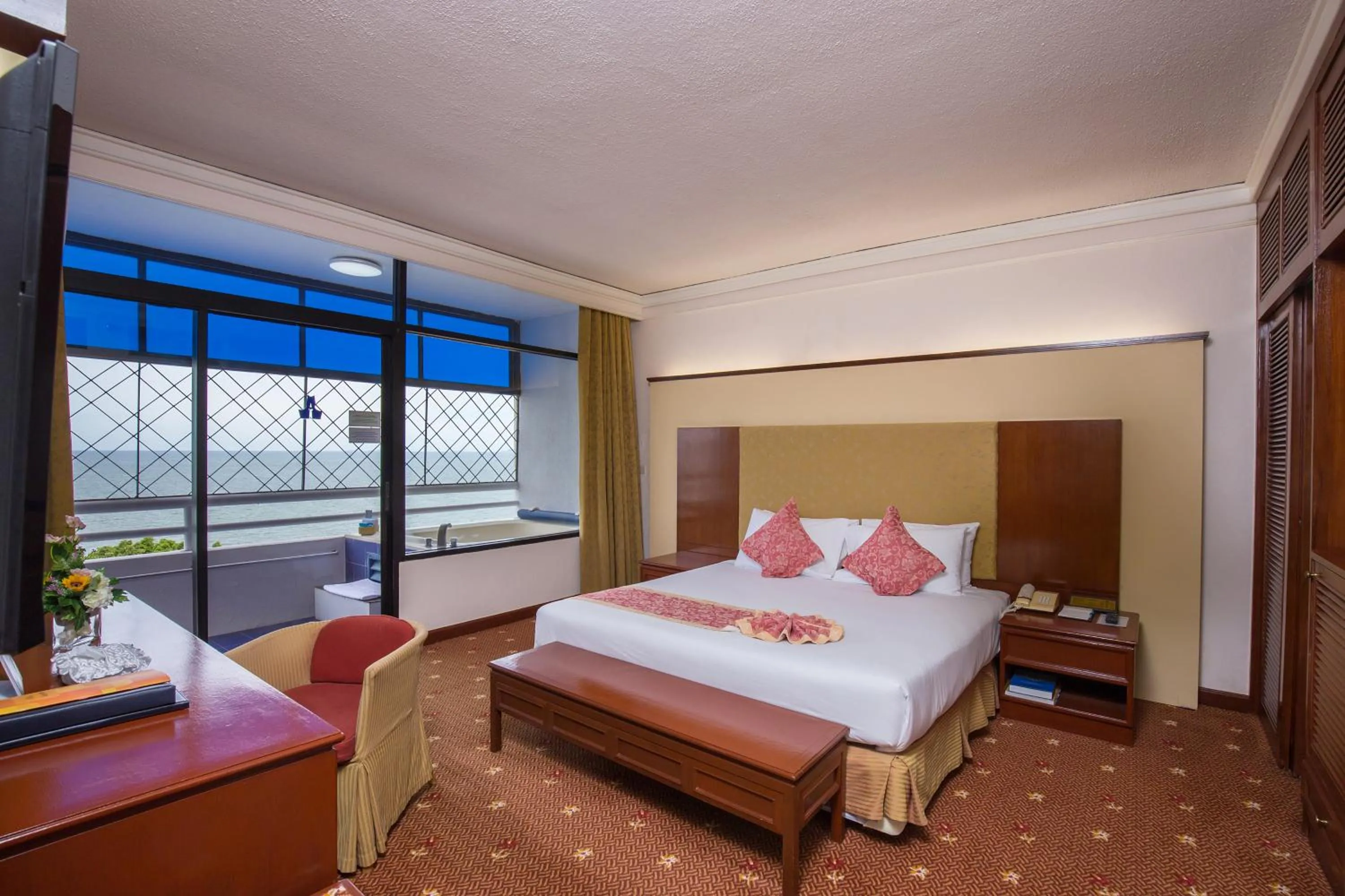 Bedroom in Ambassador City Jomtien Ocean Wing - SHA Plus