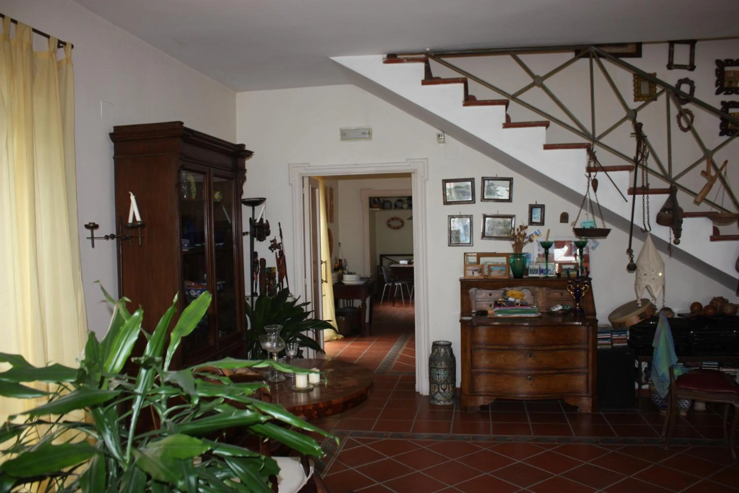 Communal lounge/ TV room in B&B LA MARCHESA