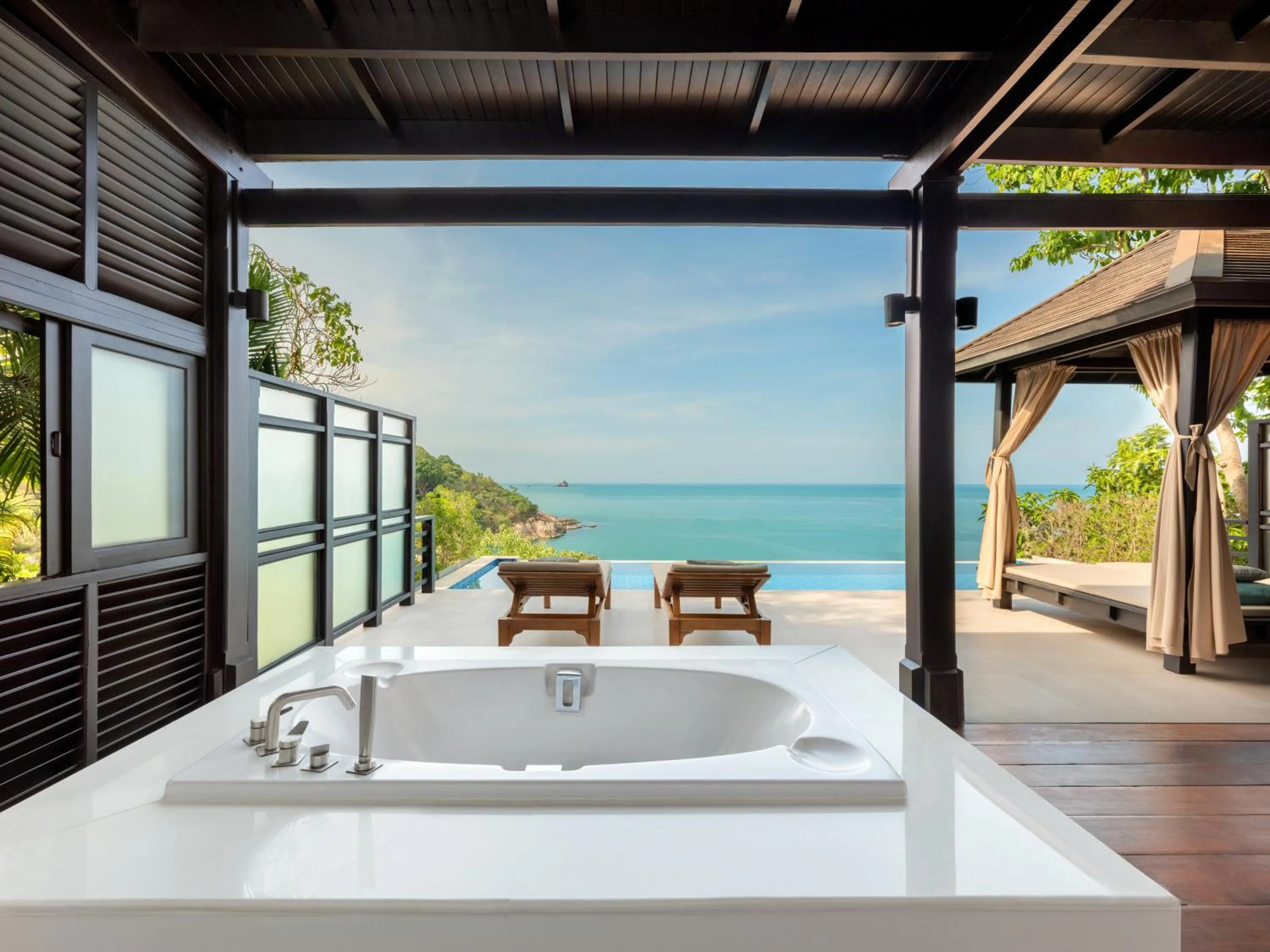 Patio in Garrya Tongsai Bay Samui