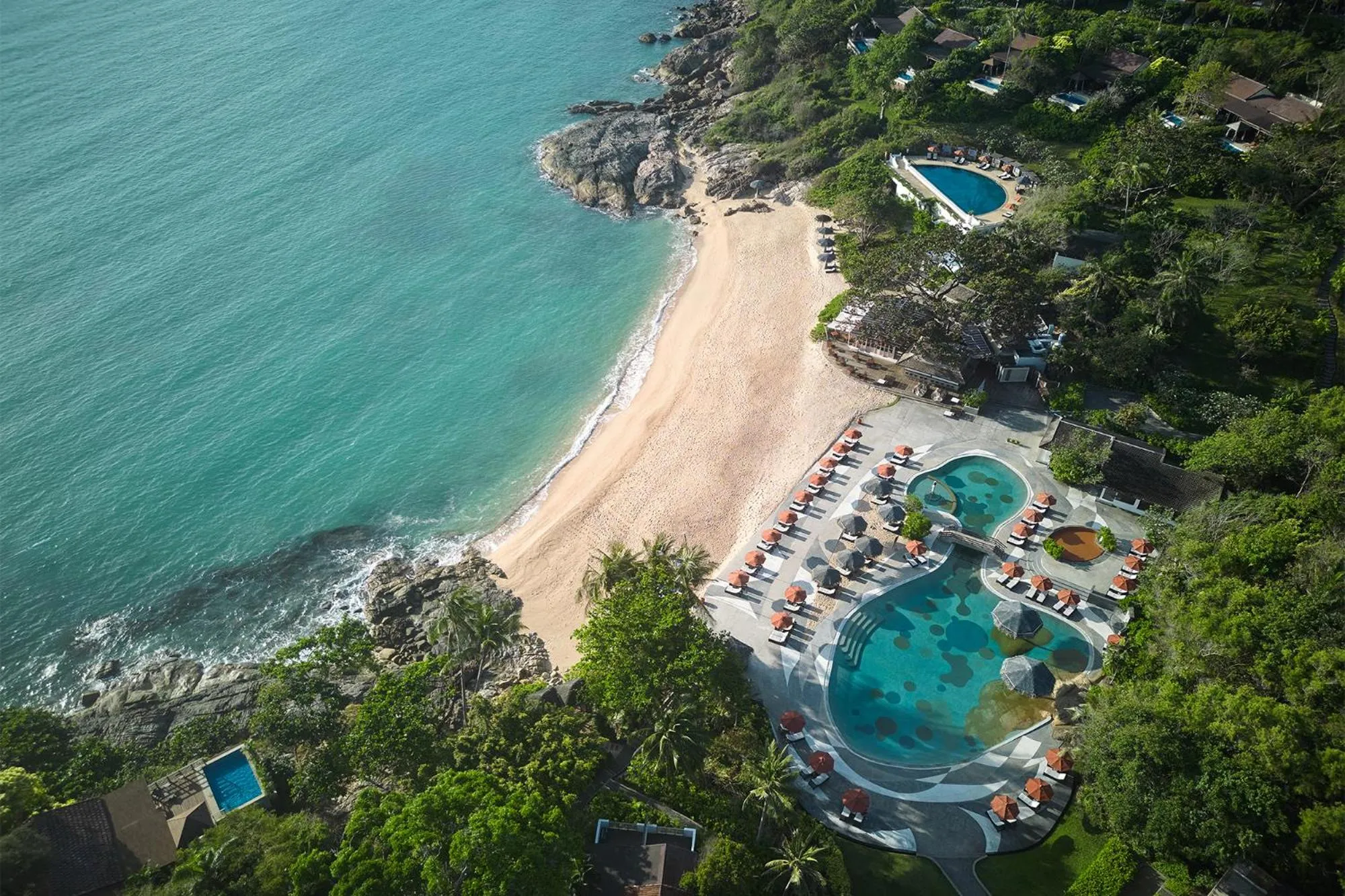 Bird's eye view in Garrya Tongsai Bay Samui