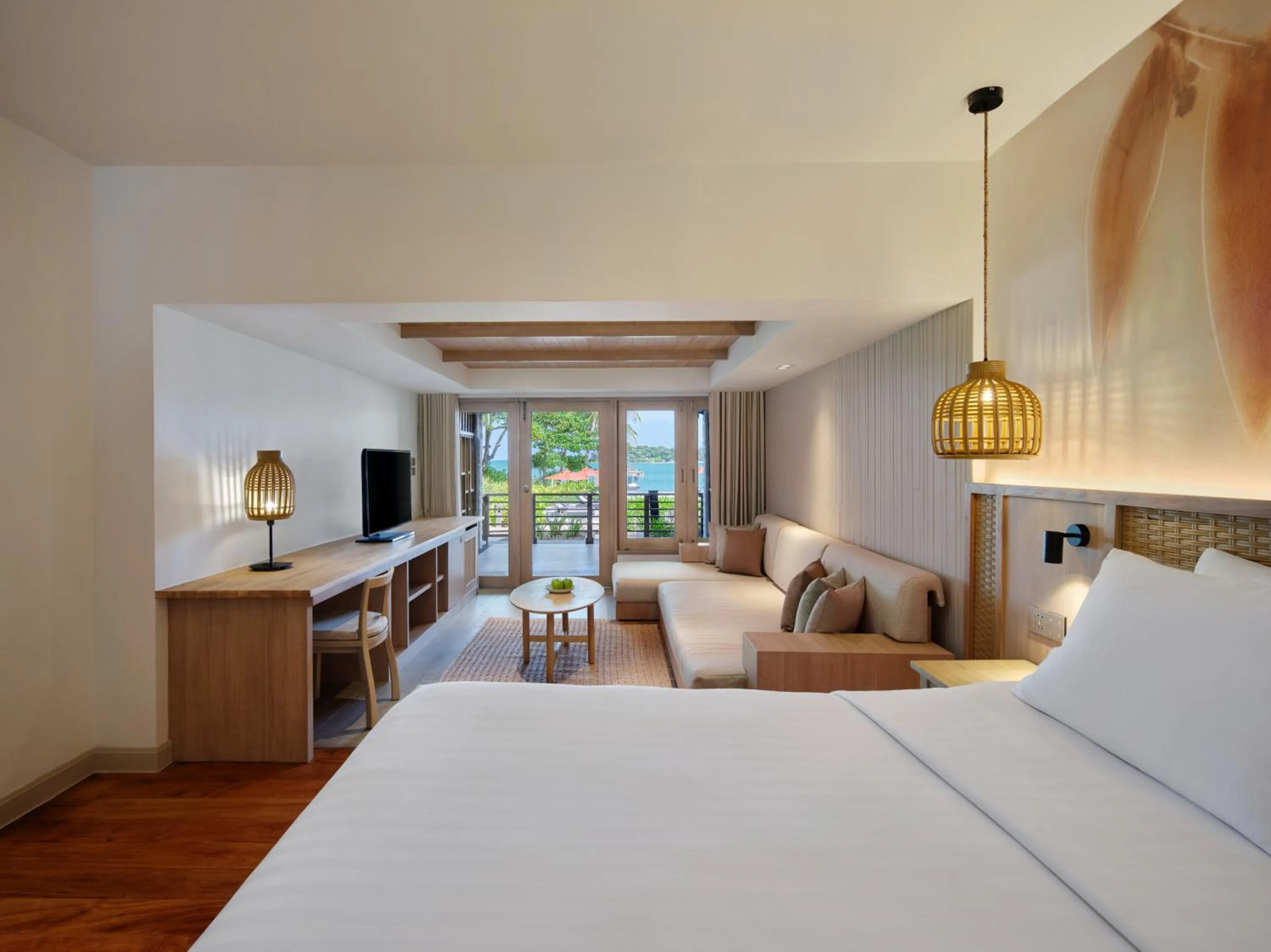 Bedroom, Bed in Garrya Tongsai Bay Samui