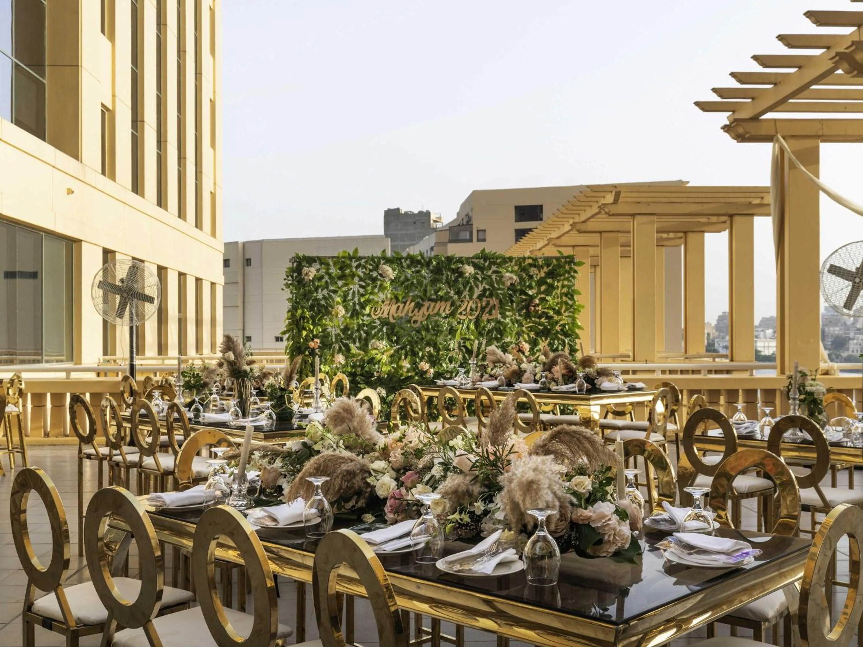 wedding in Fairmont Nile City