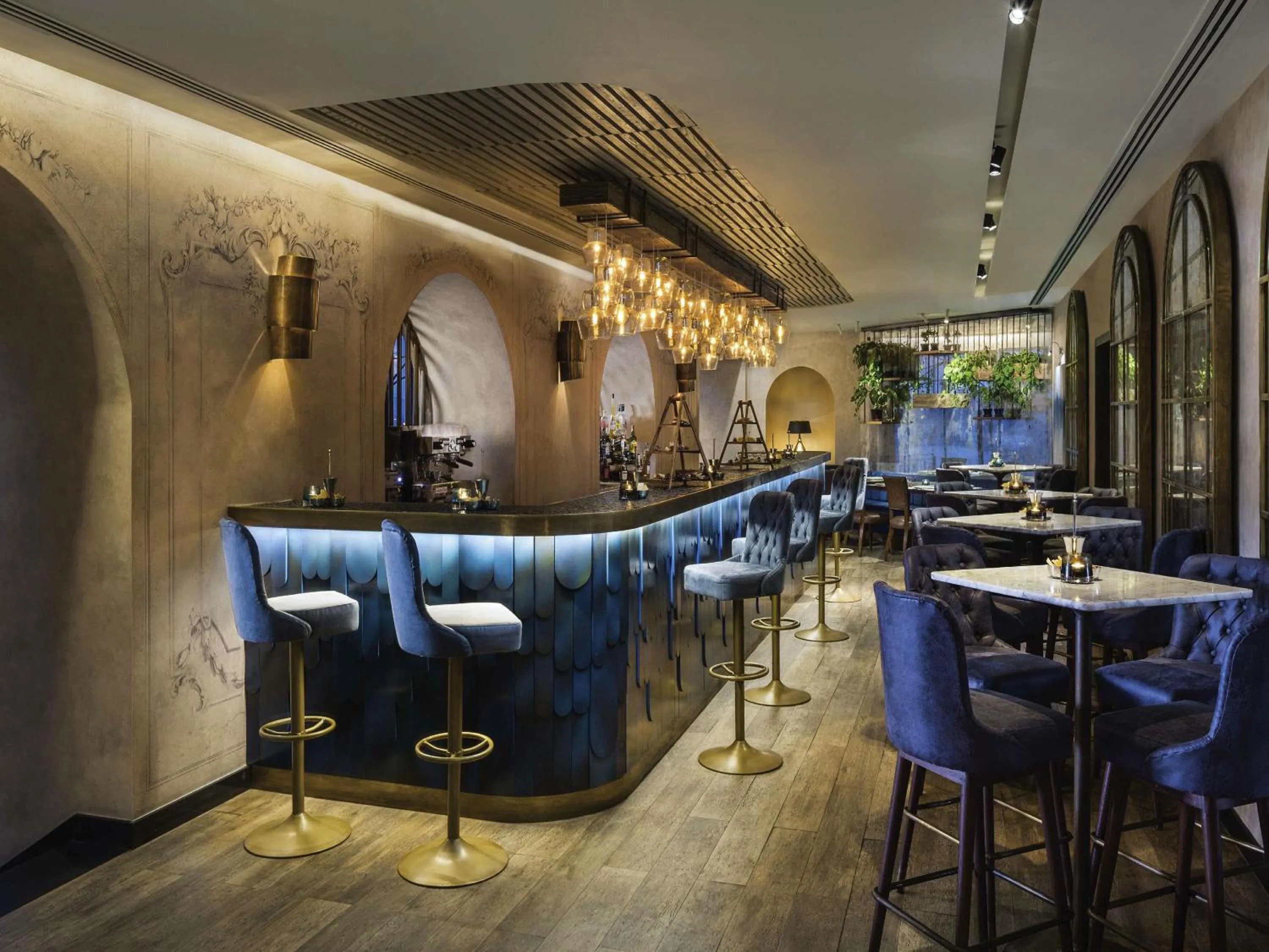 Lounge or bar in Fairmont Nile City