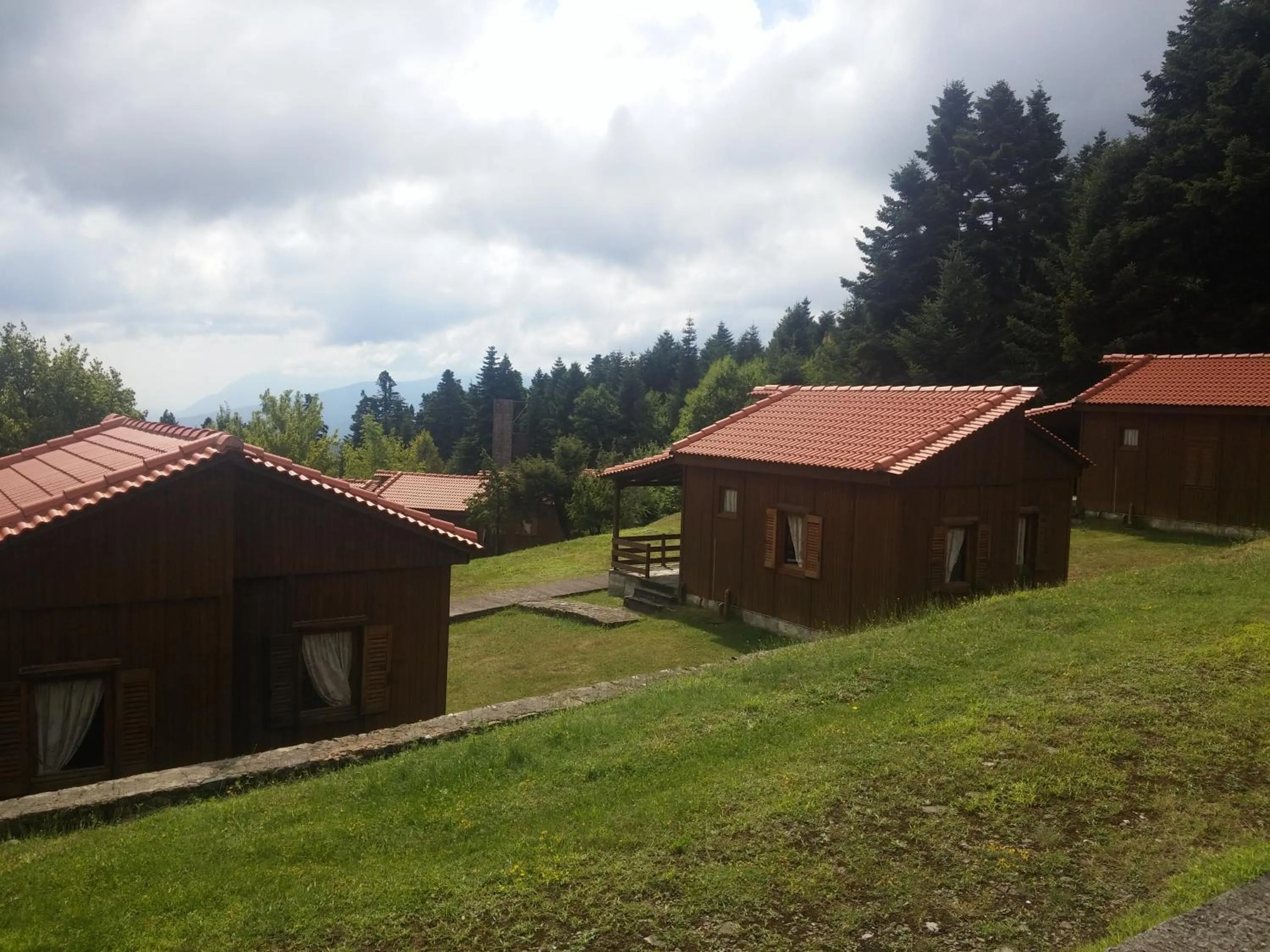 Bird's eye view in Livadaki Village
