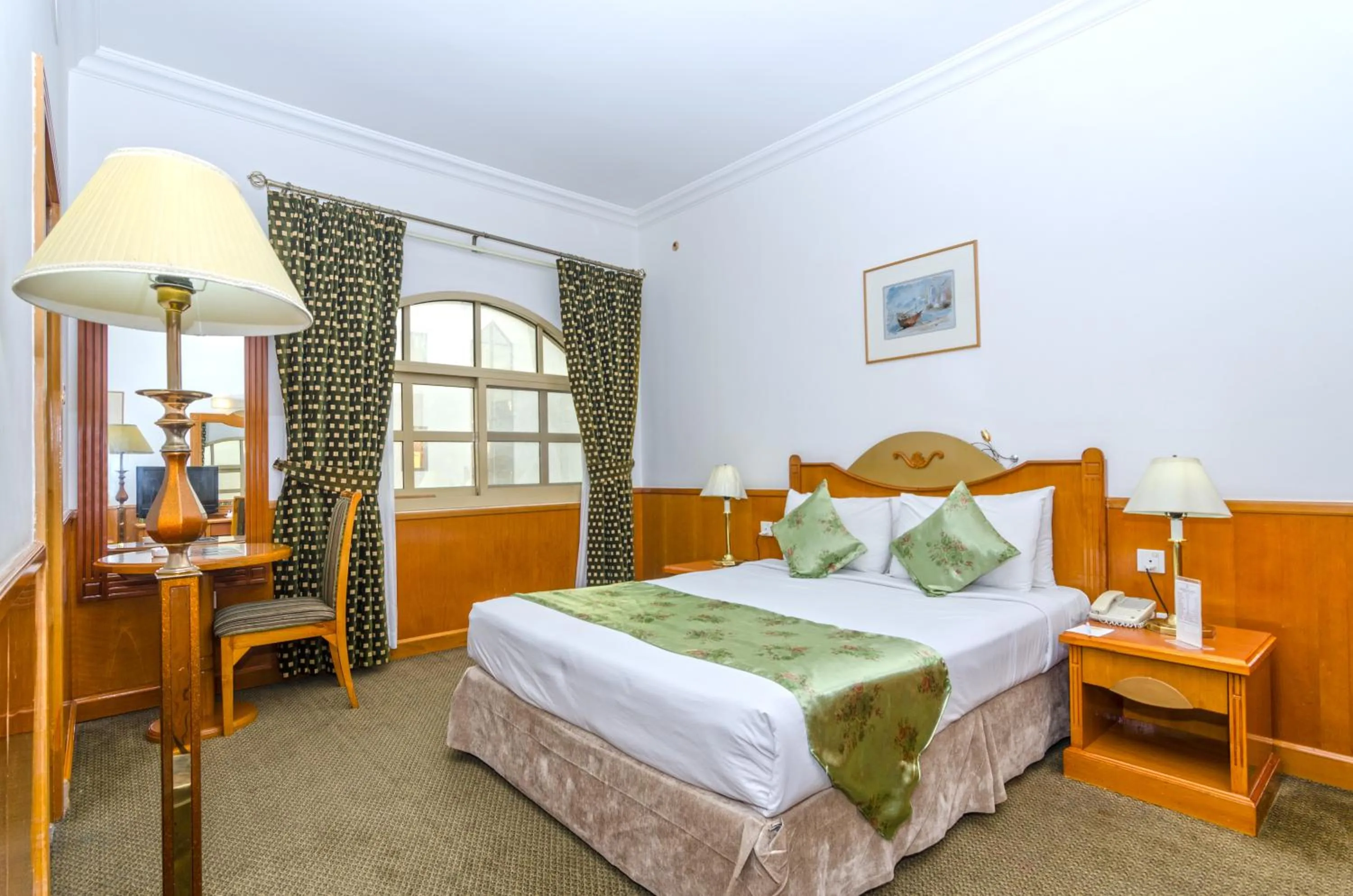 Bed in Zain International Hotel