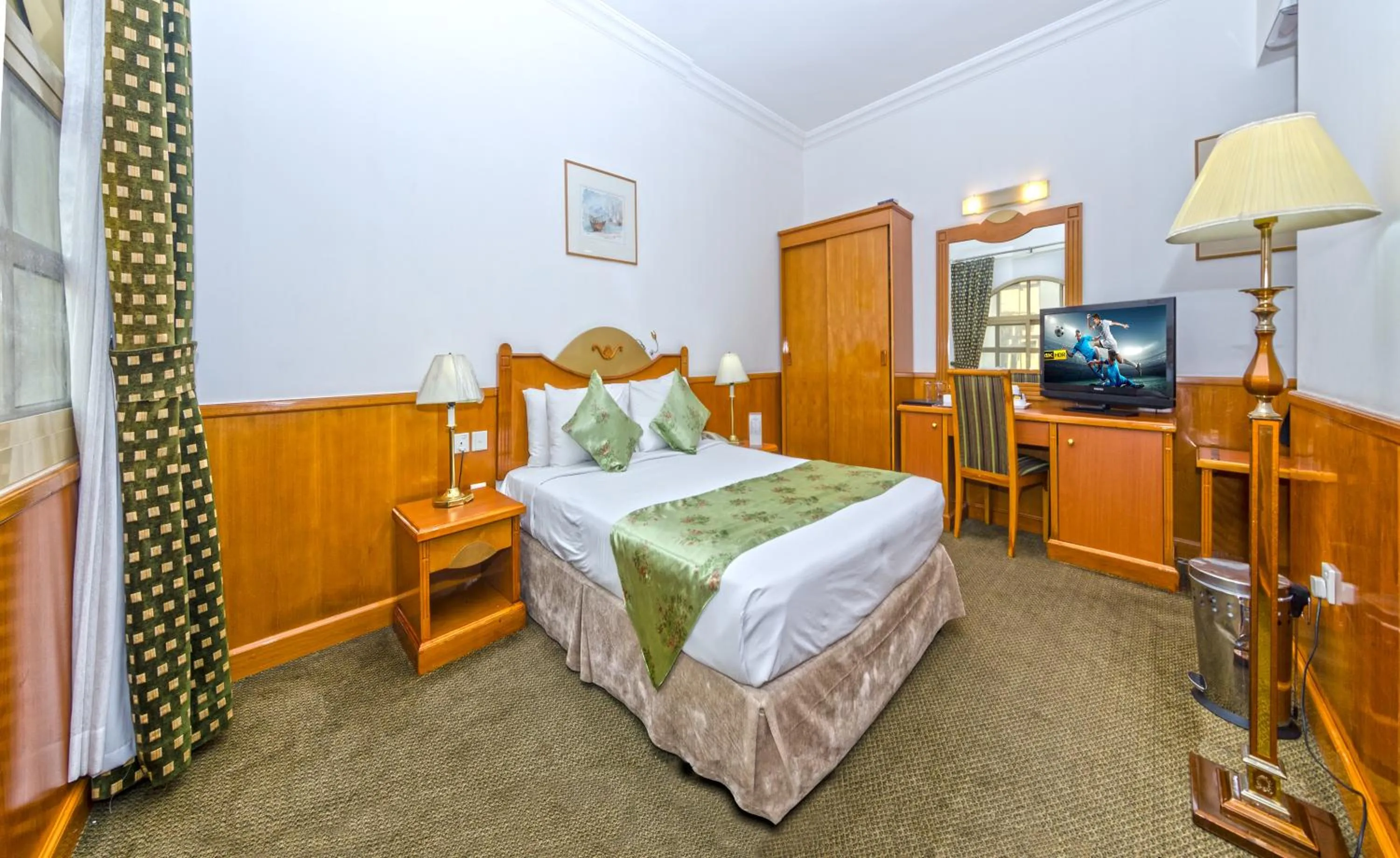 Bed in Zain International Hotel