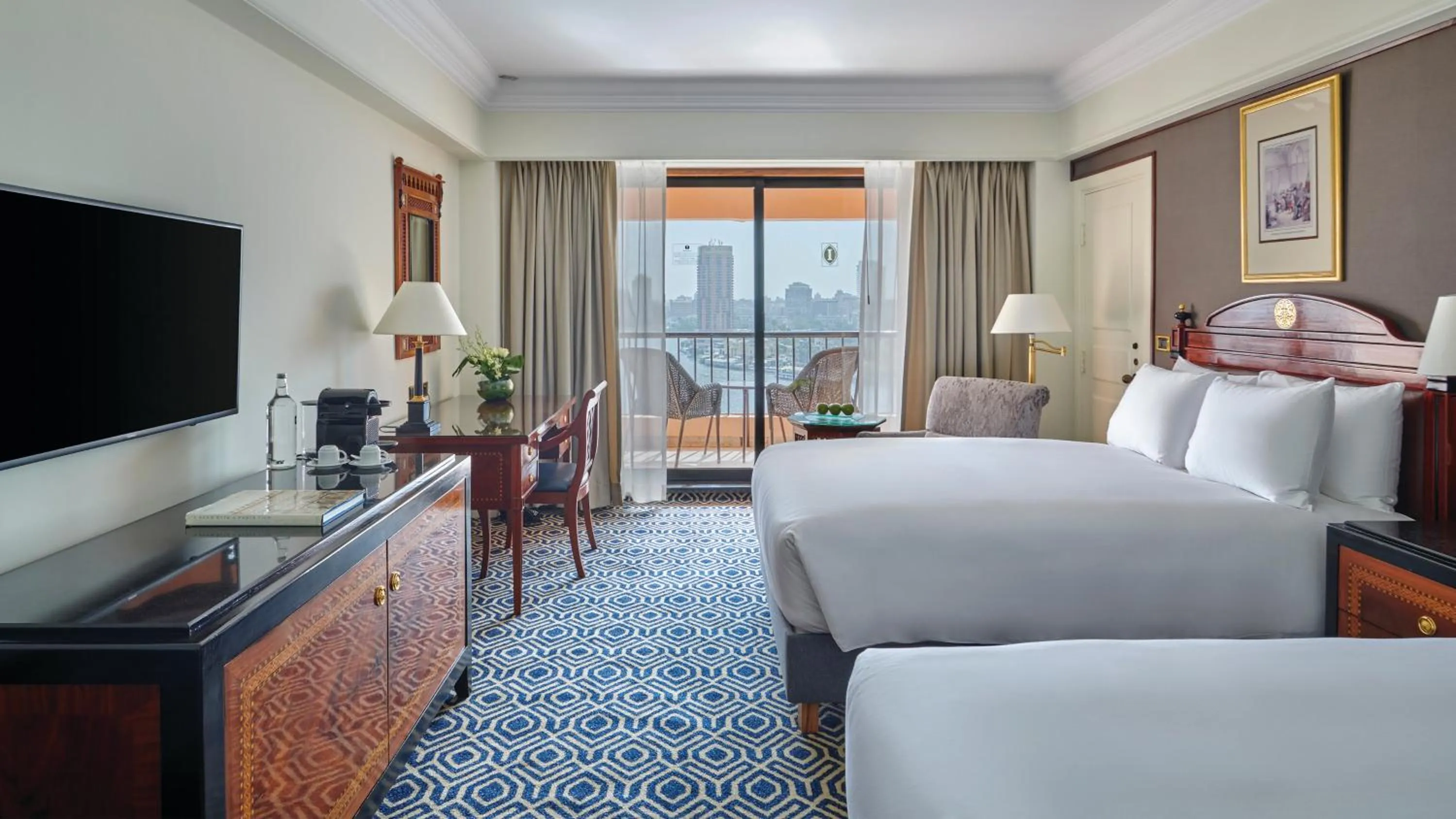 Photo of the whole room, Bed in InterContinental Cairo Semiramis by IHG