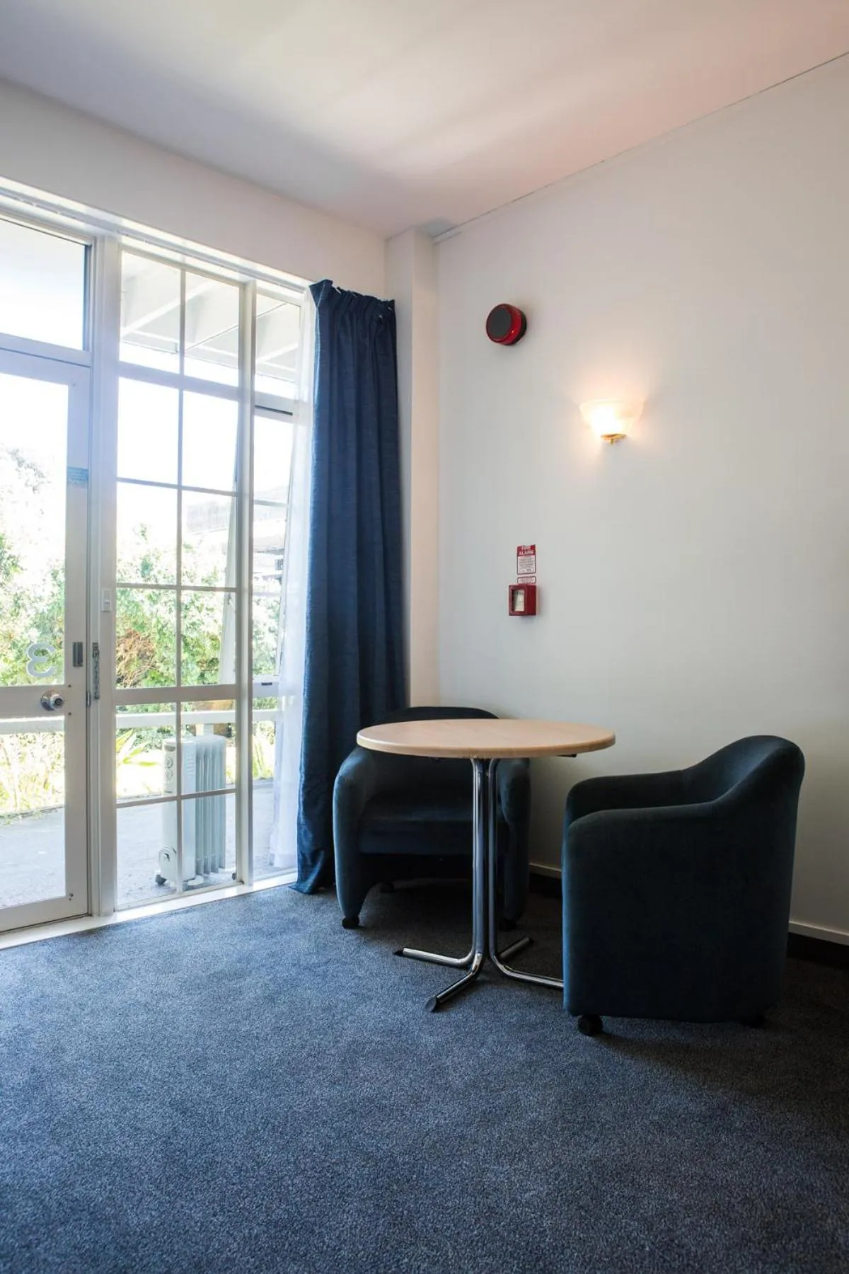 Seating area in U Studios Paraparaumu Beach