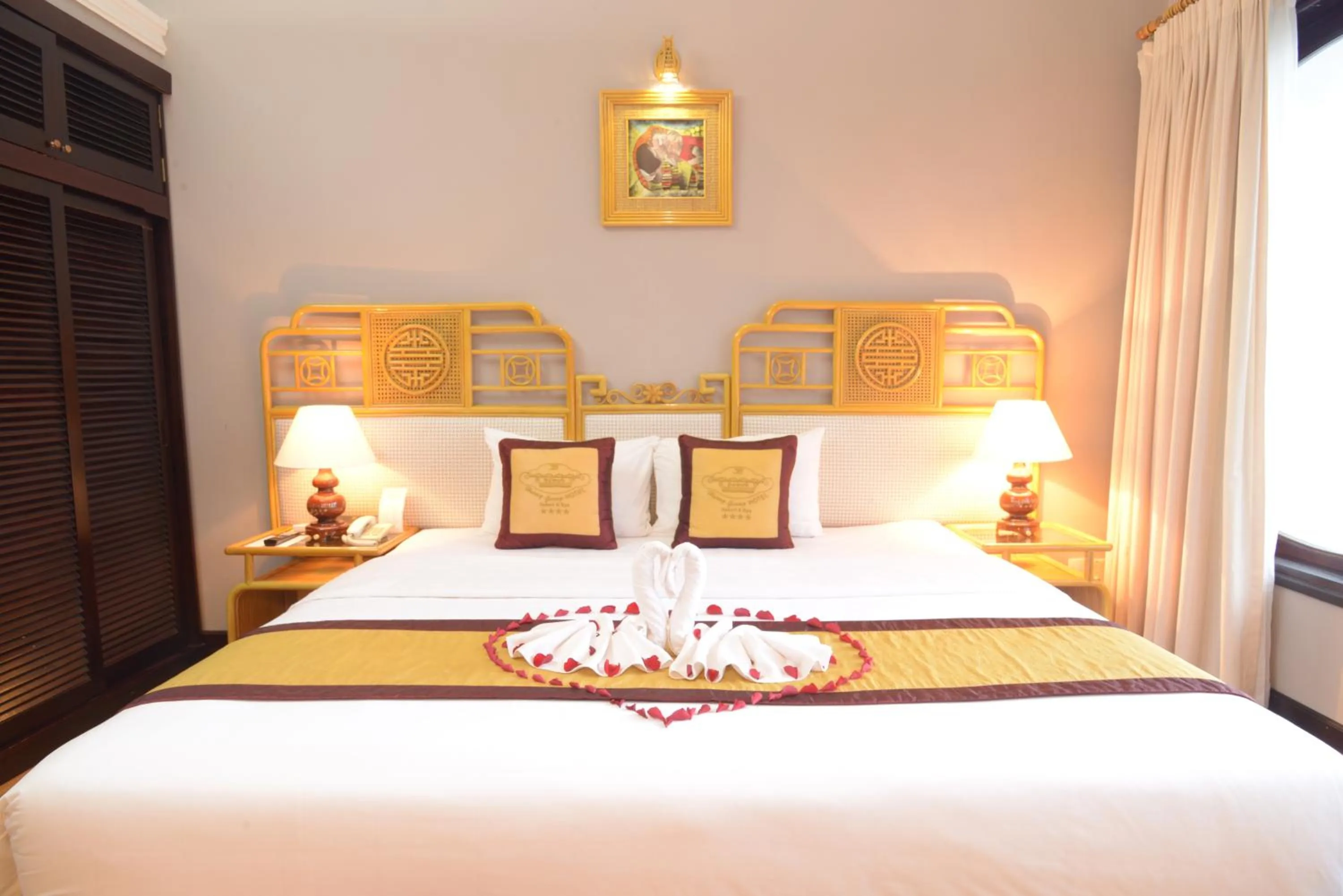 Bed in Huong Giang Hotel Resort & Spa