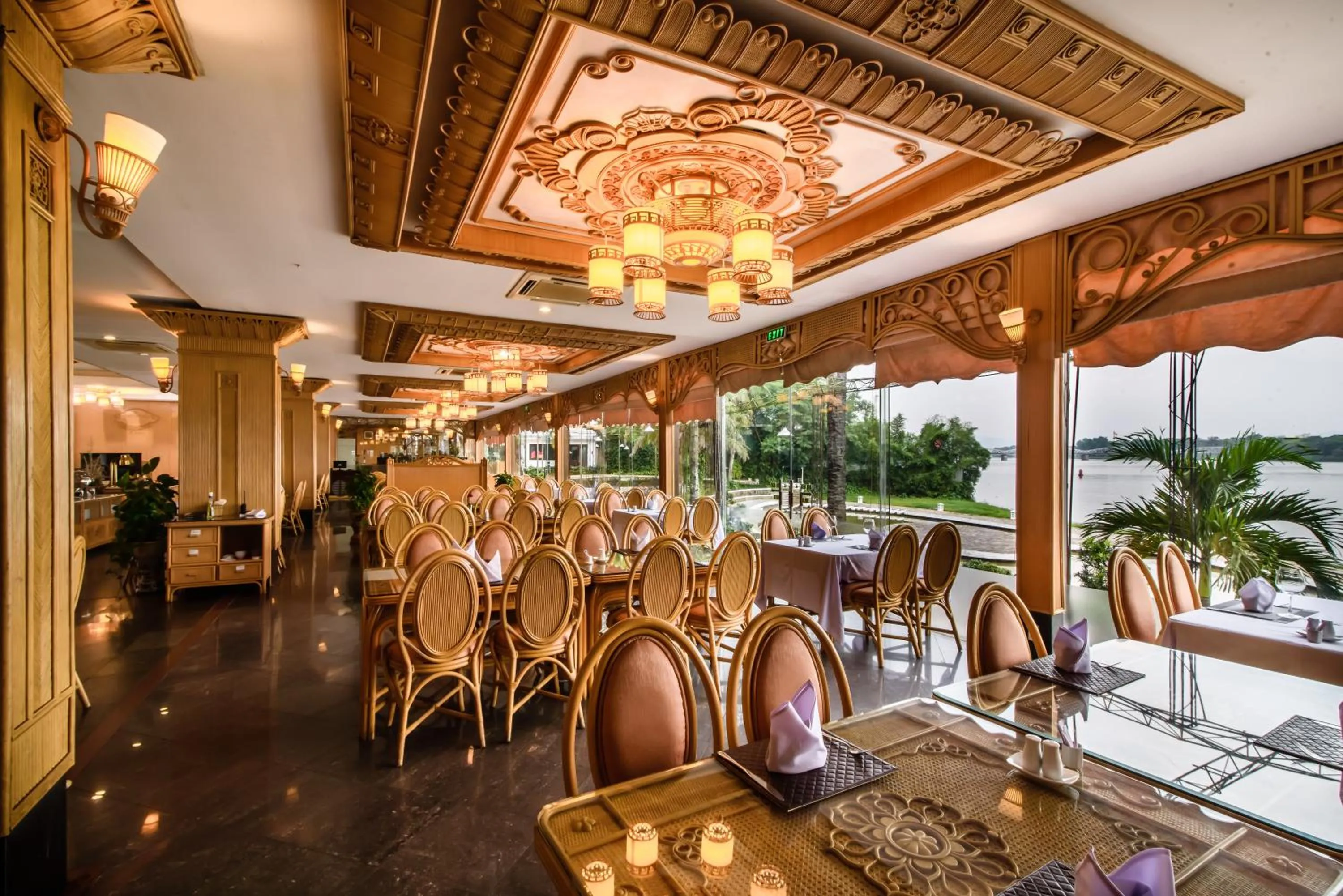 Restaurant/places to eat in Huong Giang Hotel Resort & Spa