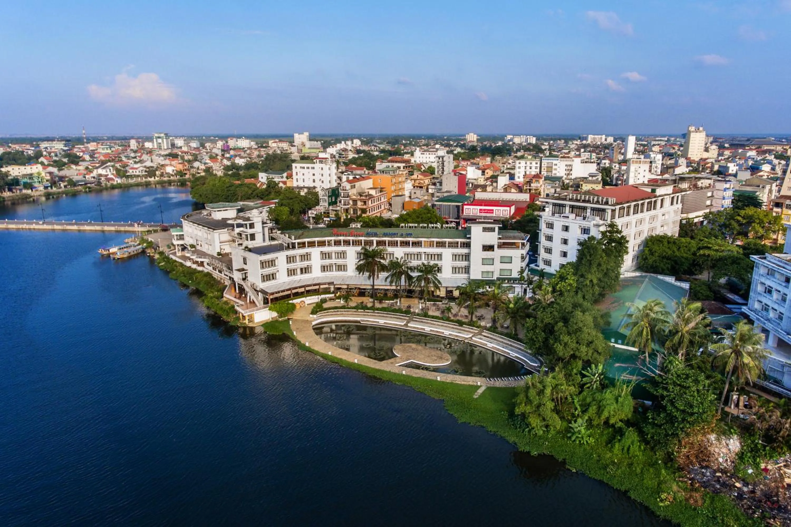 River view in Huong Giang Hotel Resort & Spa
