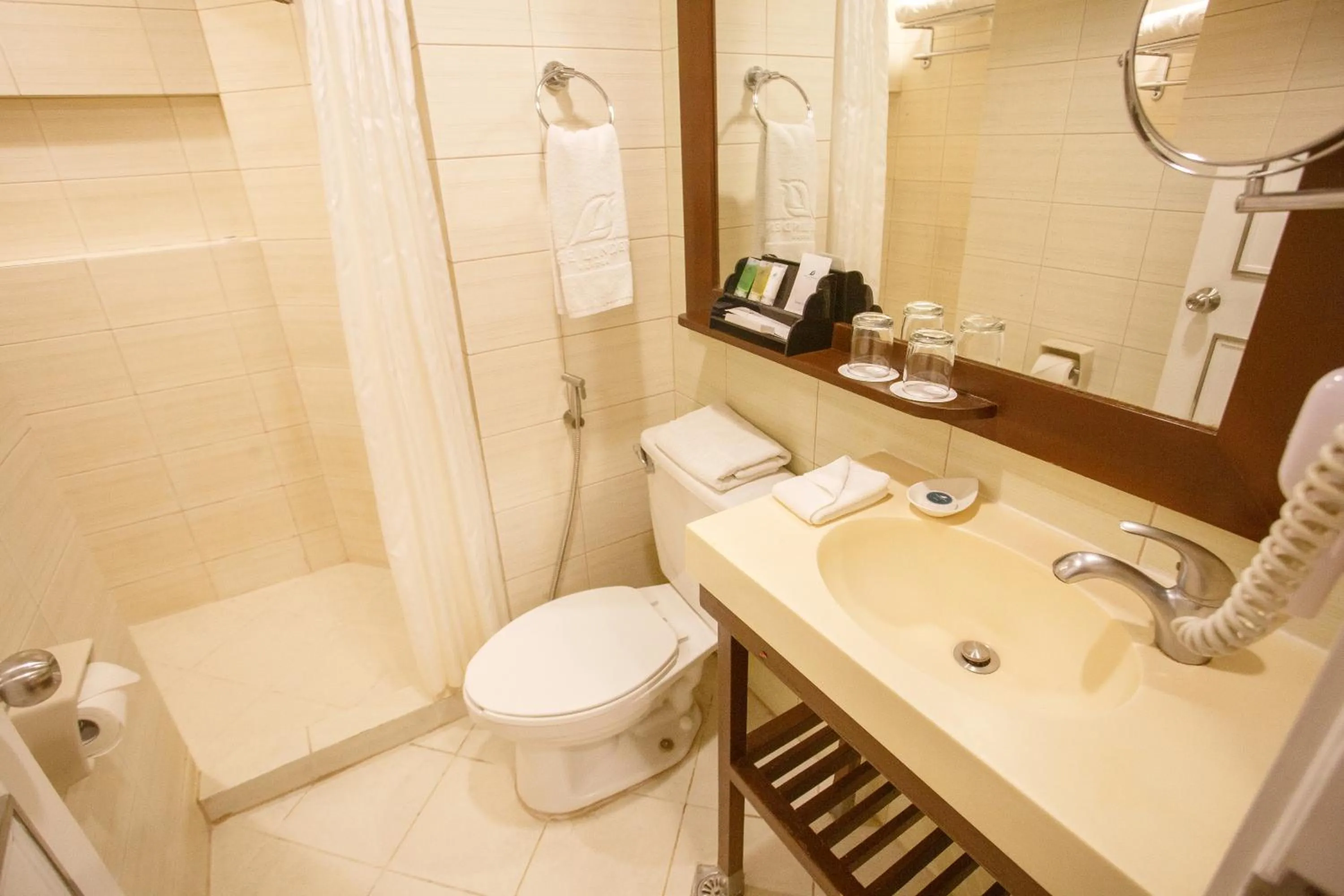 Bathroom in The Linden Suites
